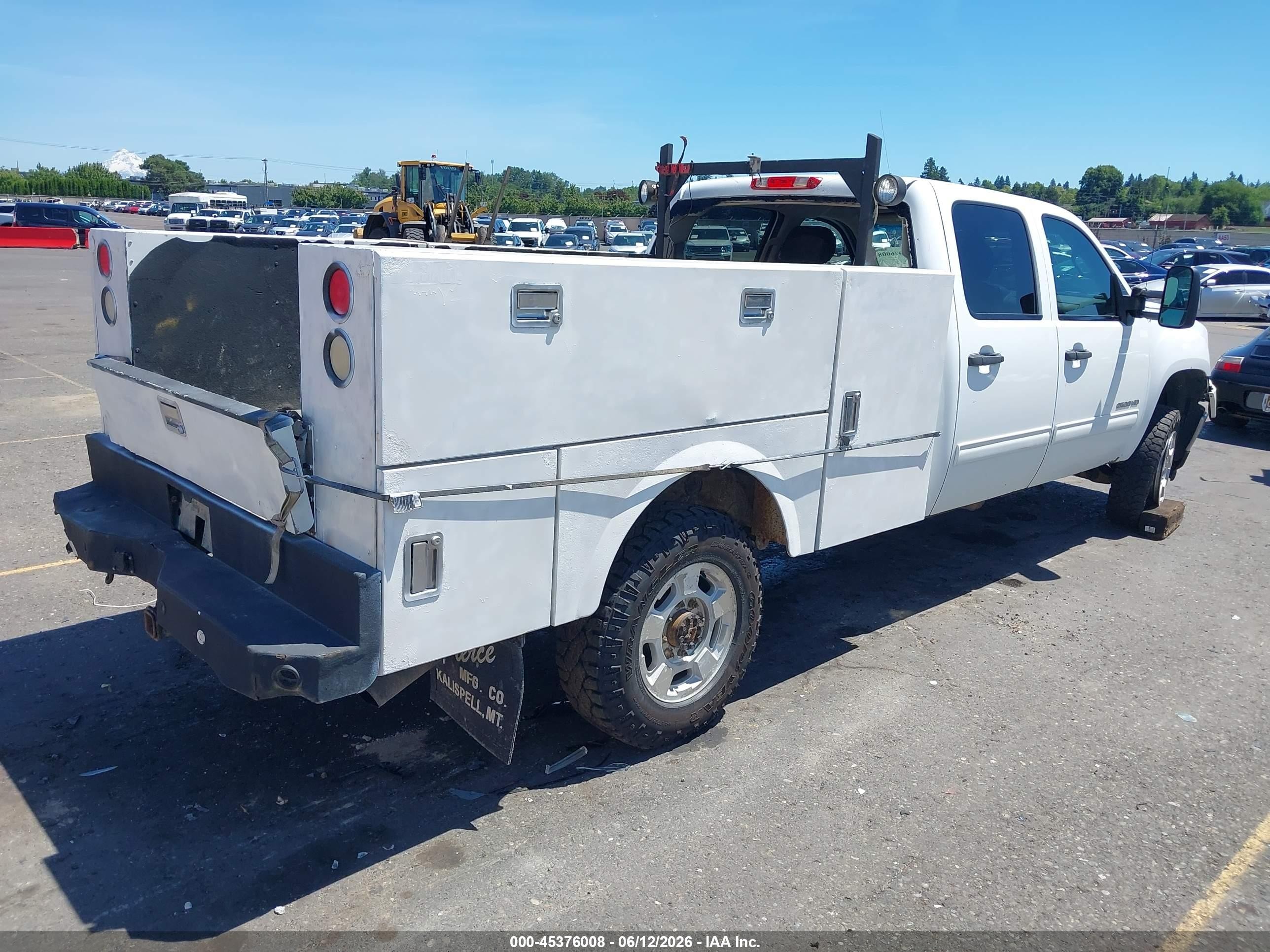 2012 Gmc Sierra 2500hd Sle White vin: 1GT120CG7CF234838