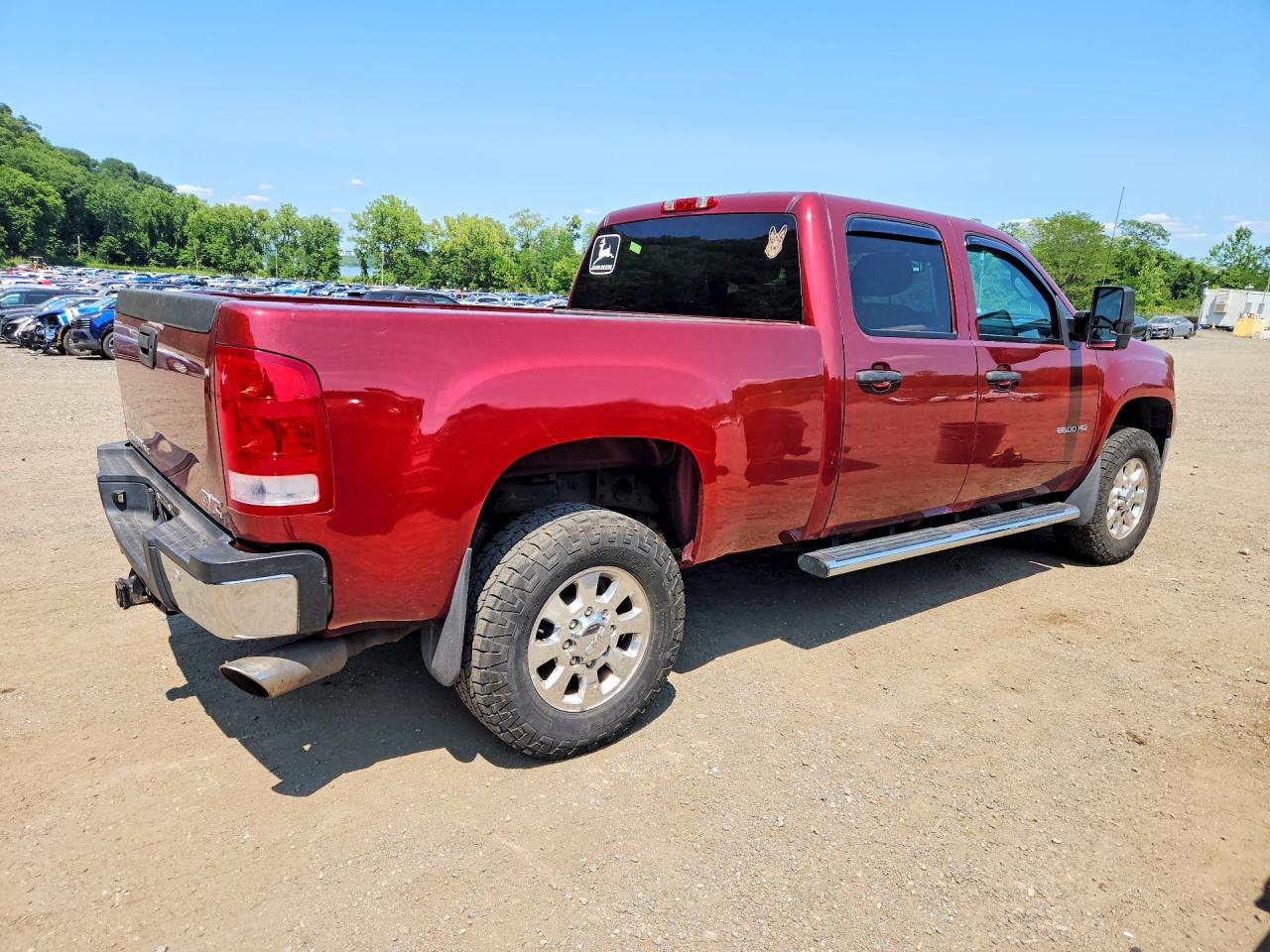 2013 Gmc Sierra K2500 Sle Burgundy vin: 1GT120CG8DF225471