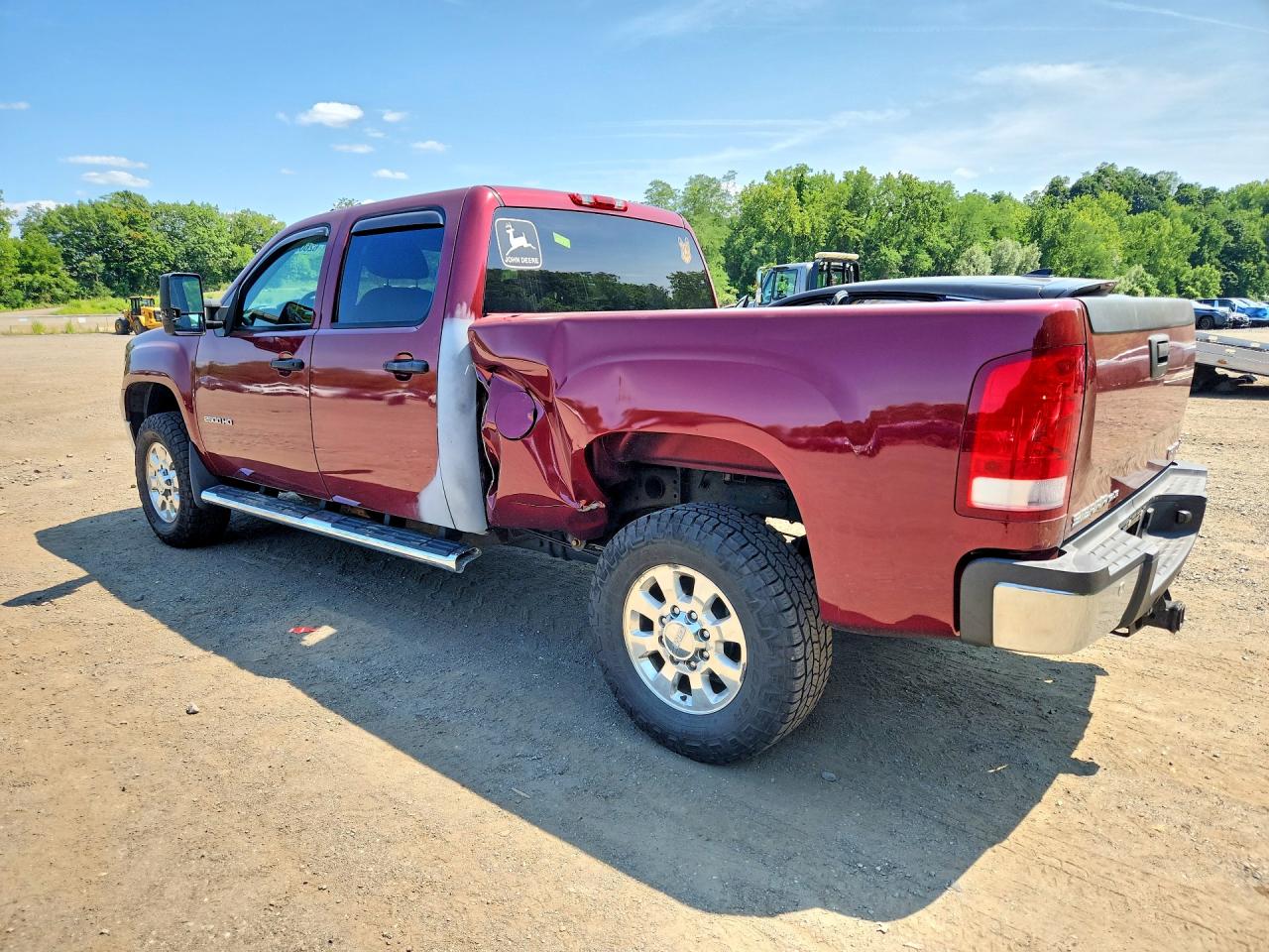 2013 Gmc Sierra K2500 Sle Burgundy vin: 1GT120CG8DF225471