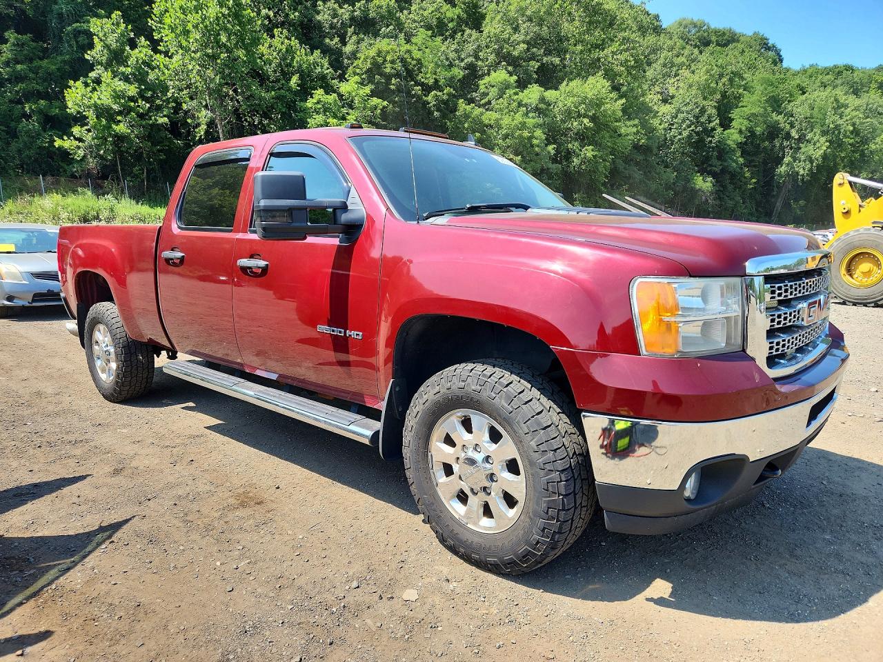 2013 Gmc Sierra K2500 Sle Burgundy vin: 1GT120CG8DF225471