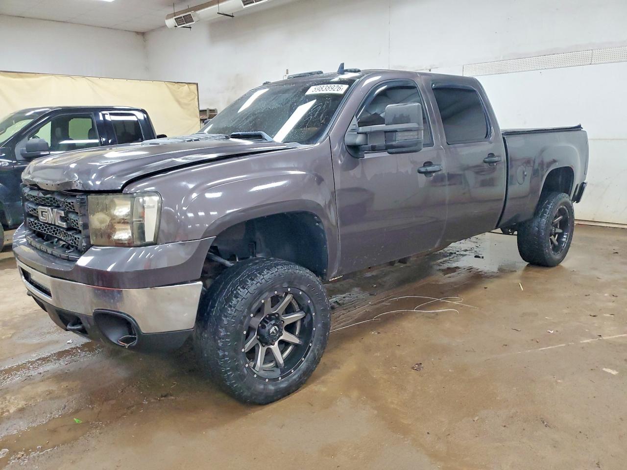 2011 Gmc Sierra K2500 Sle Gray vin: 1GT120CG9BF158876