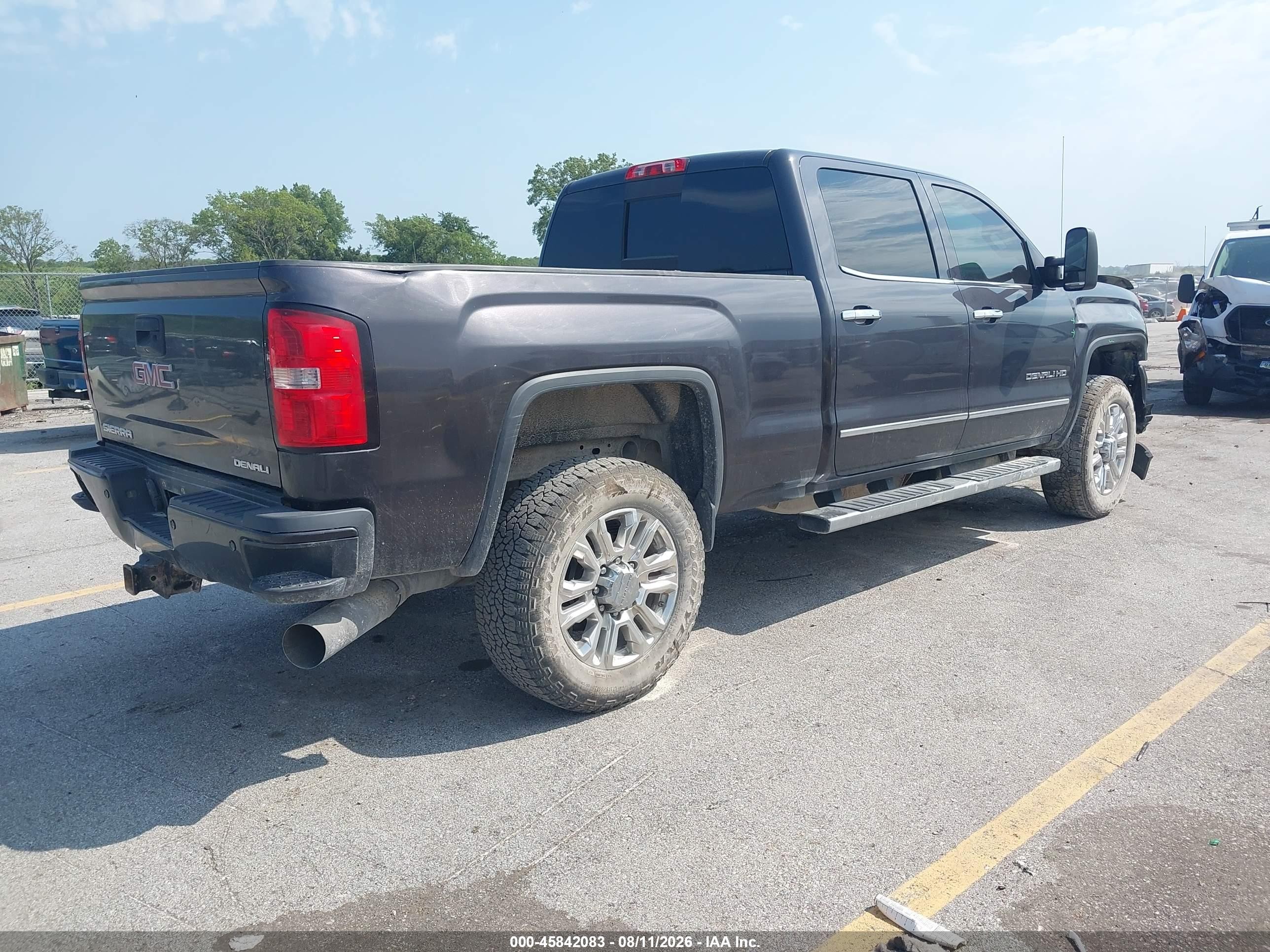 2015 Gmc Sierra 2500hd Denali Black vin: 1GT120E82FF160058