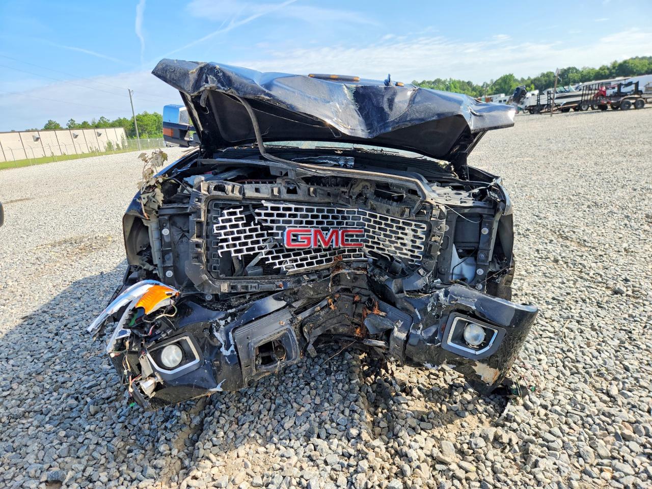 2015 Gmc Sierra K2500 Denali Black vin: 1GT120E82FF601879