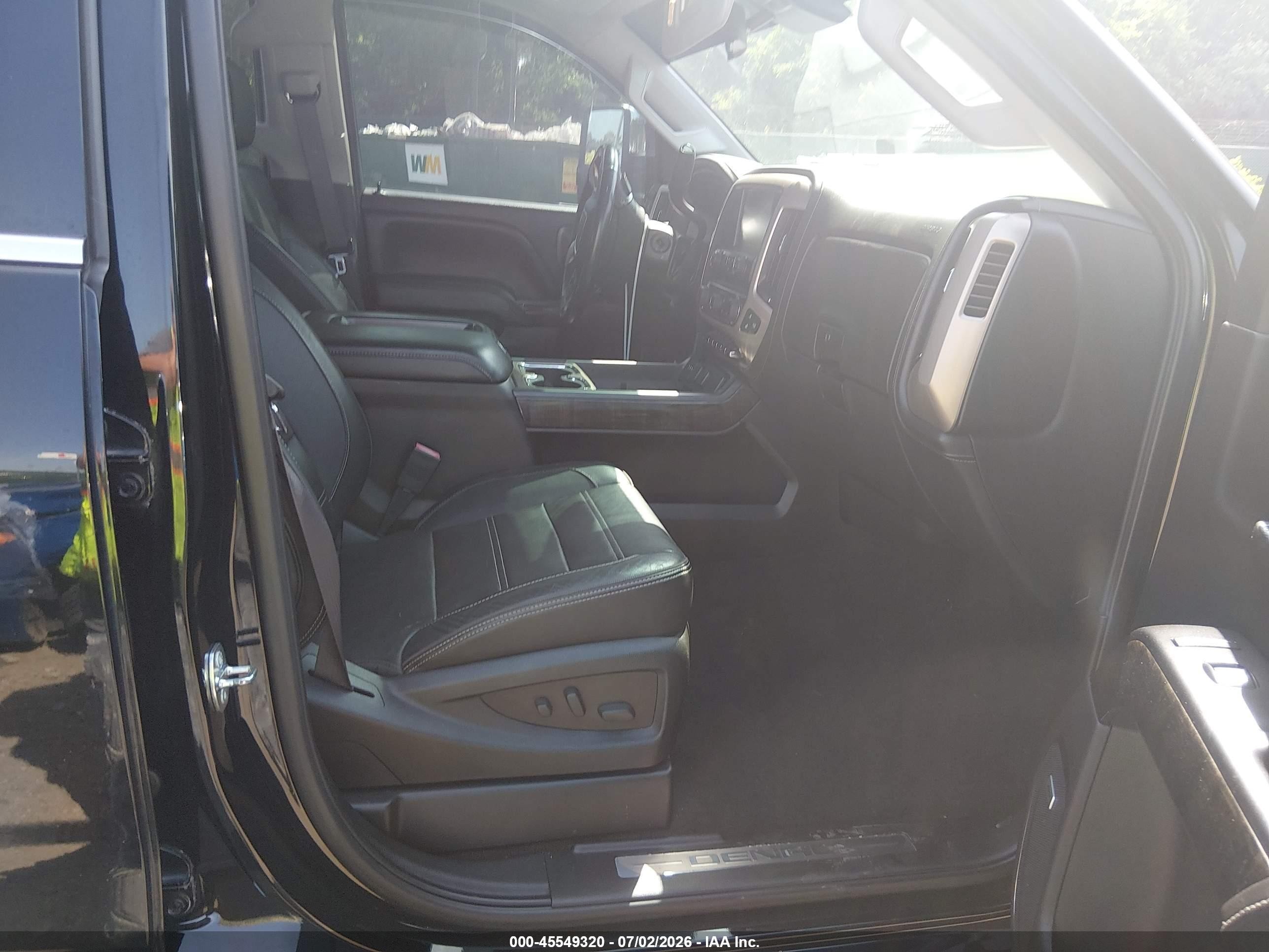 2015 Gmc Sierra 2500hd Available Wifi Denali Black vin: 1GT120E84FF600734