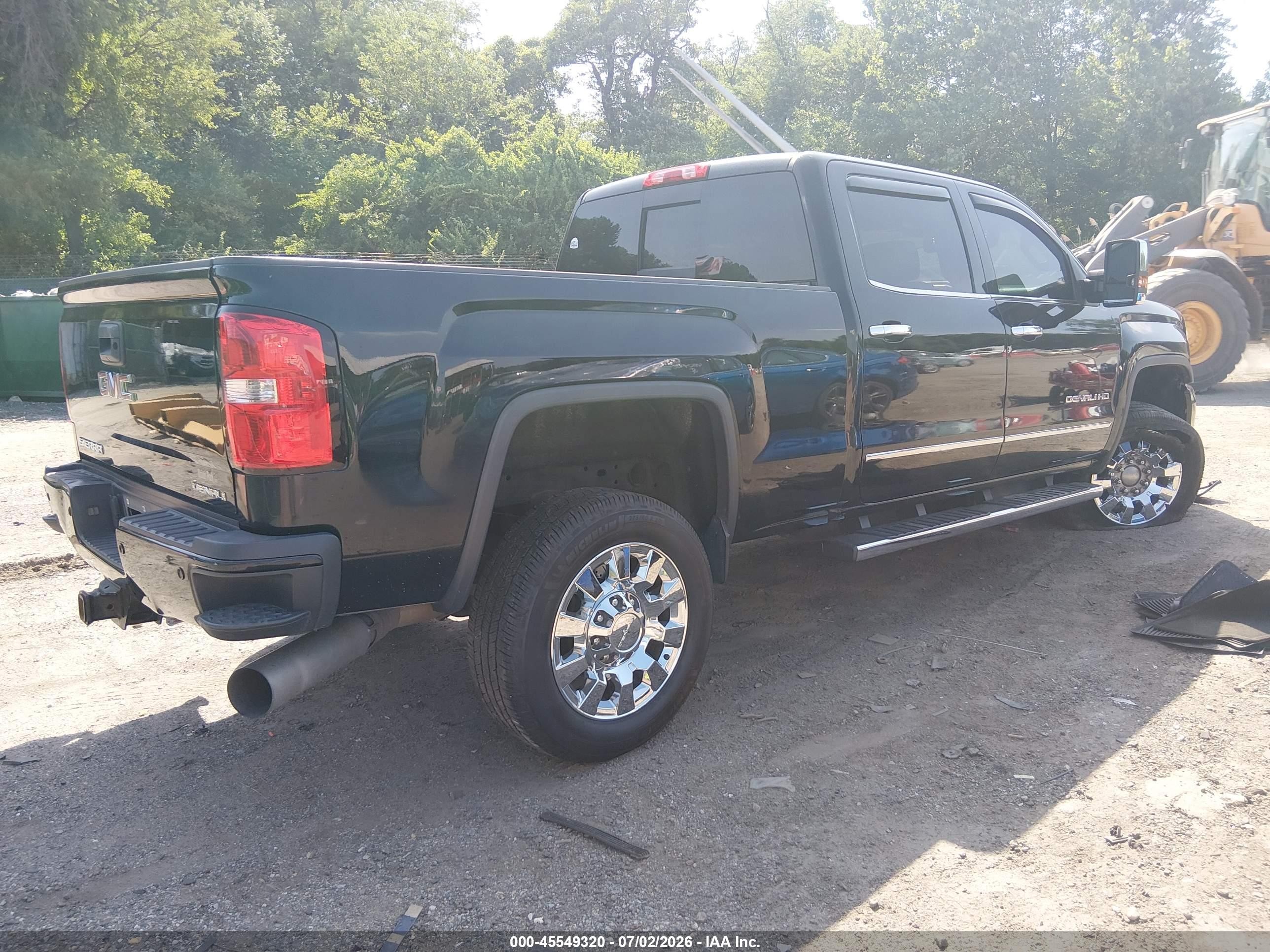 2015 Gmc Sierra 2500hd Available Wifi Denali Black vin: 1GT120E84FF600734