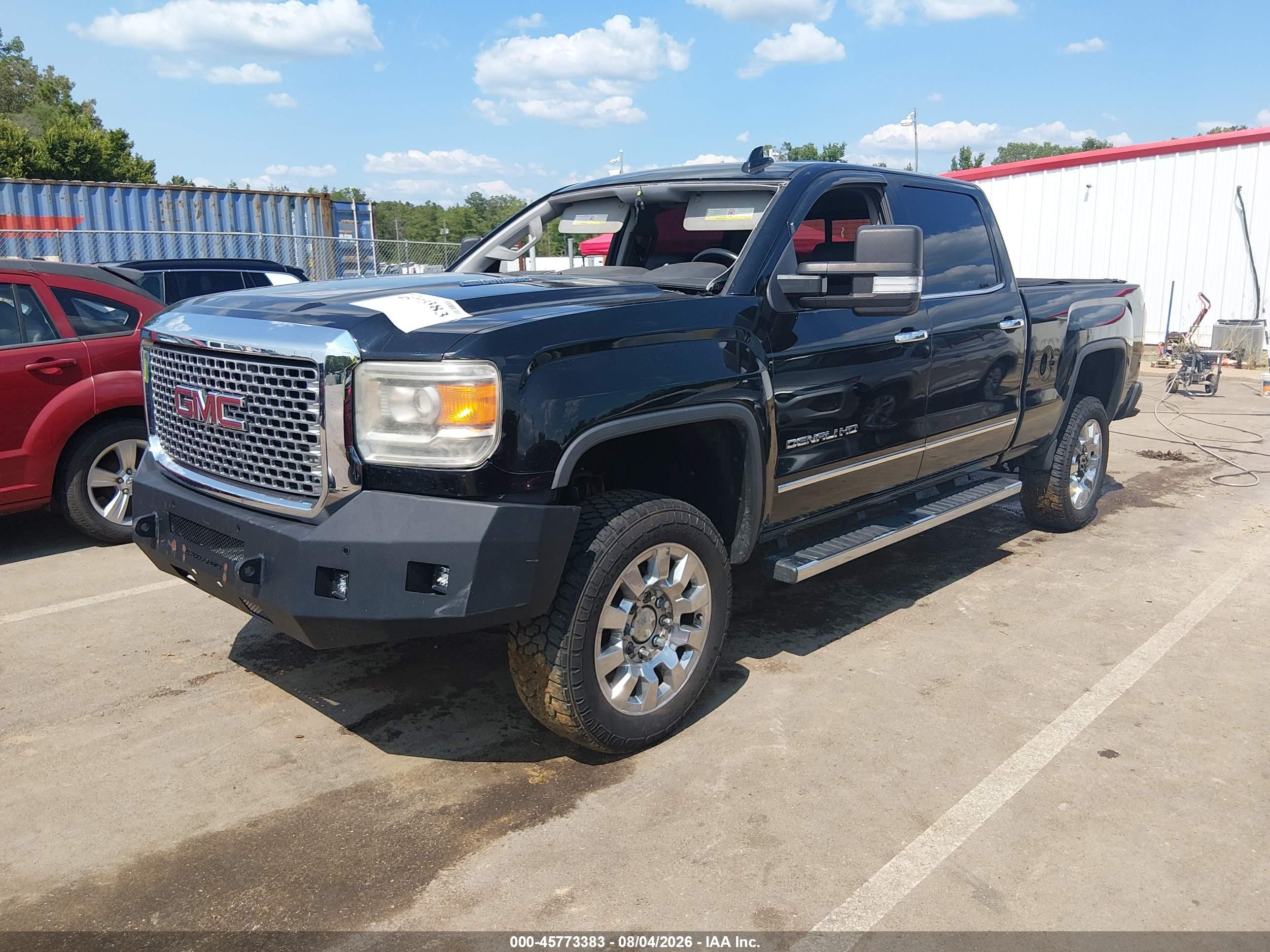 2015 Gmc Sierra 2500hd Available Wifi Denali Black vin: 1GT120E86FF505317