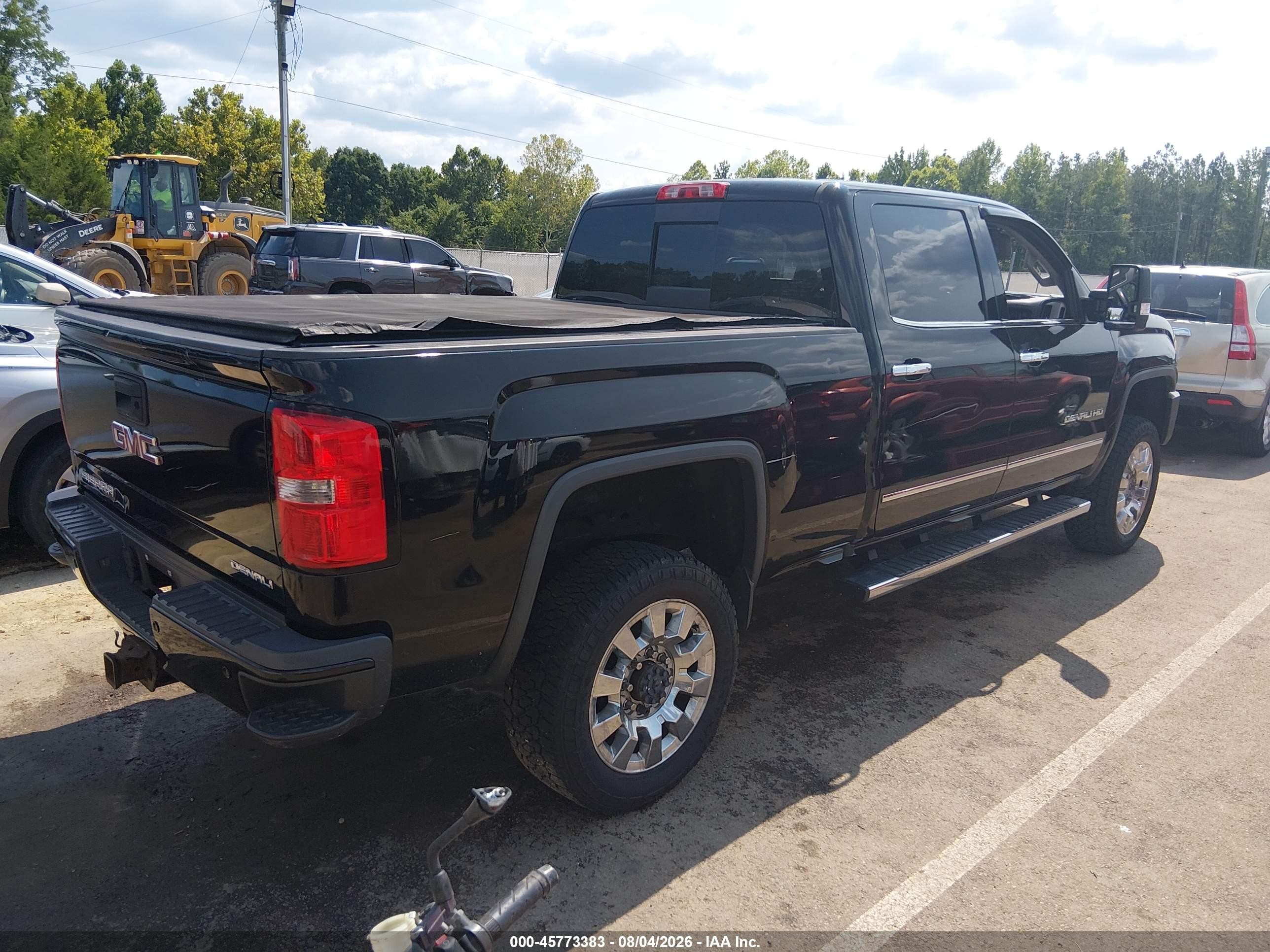 2015 Gmc Sierra 2500hd Available Wifi Denali Black vin: 1GT120E86FF505317
