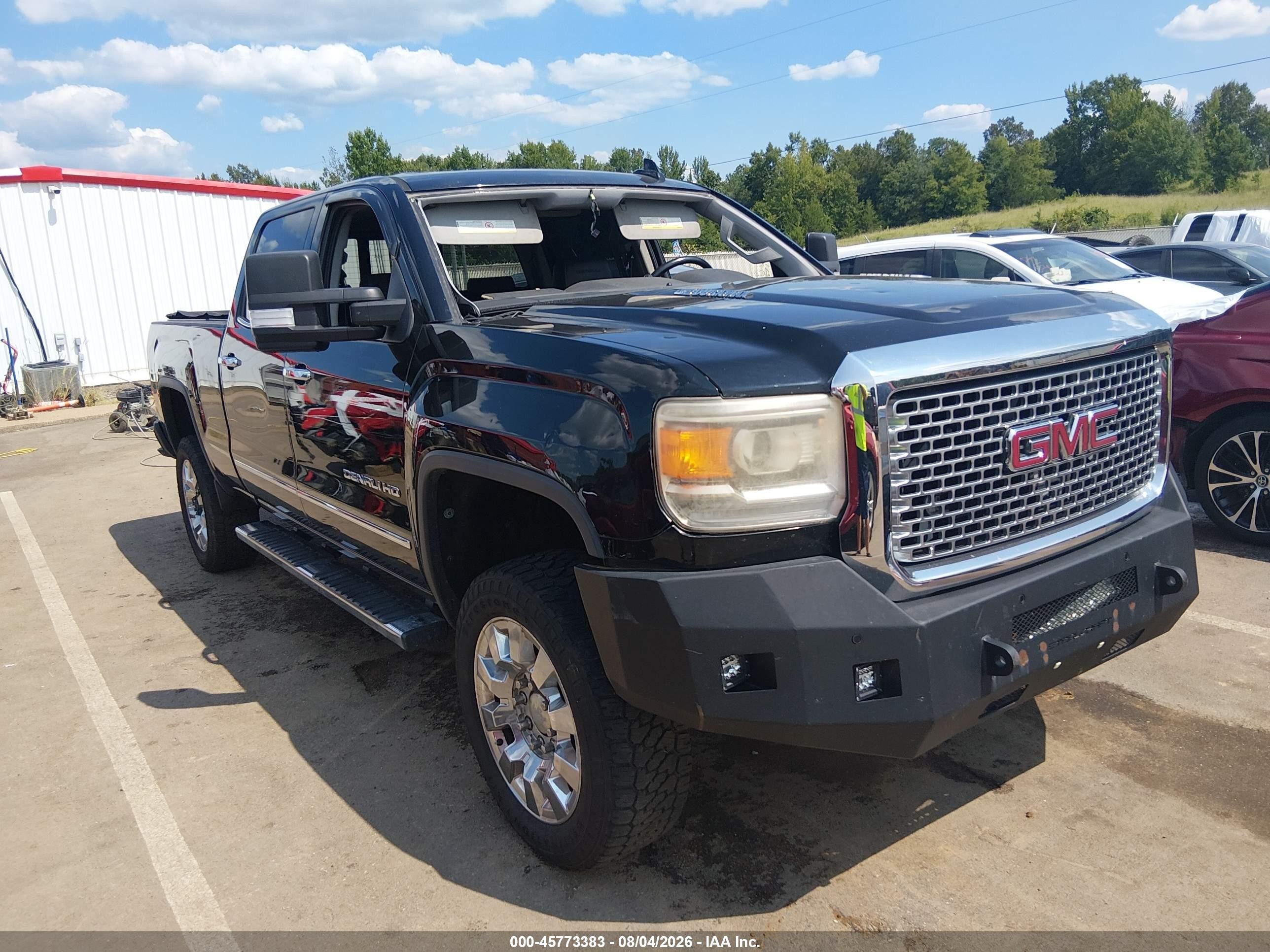 2015 Gmc Sierra 2500hd Available Wifi Denali Black vin: 1GT120E86FF505317