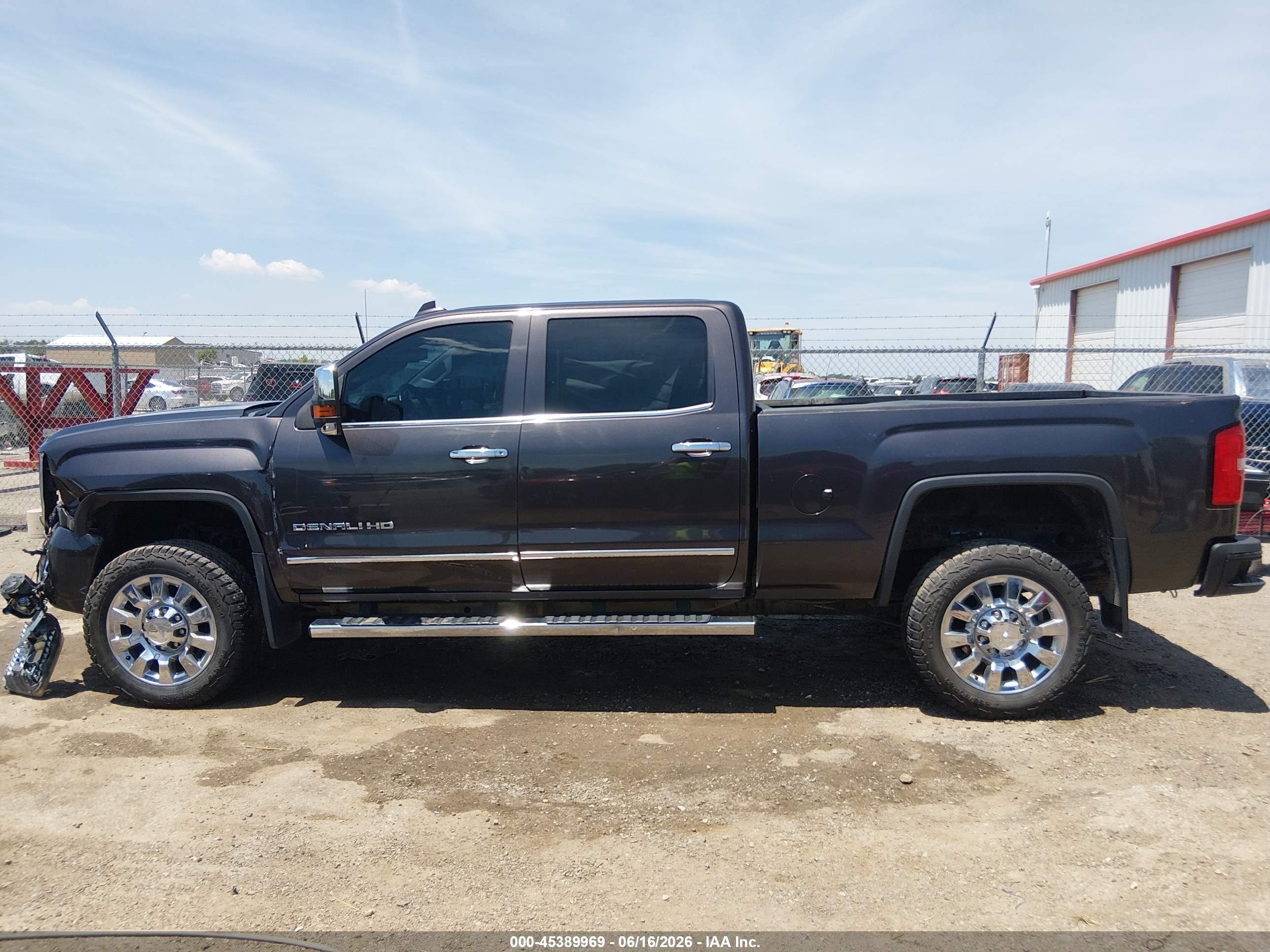 2015 Gmc Sierra 2500hd Available Wifi Denali Gray vin: 1GT120E86FF655119