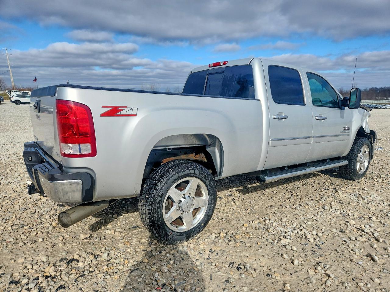 2013 Gmc Sierra K2500 Sle Silver vin: 1GT120E87DF111337