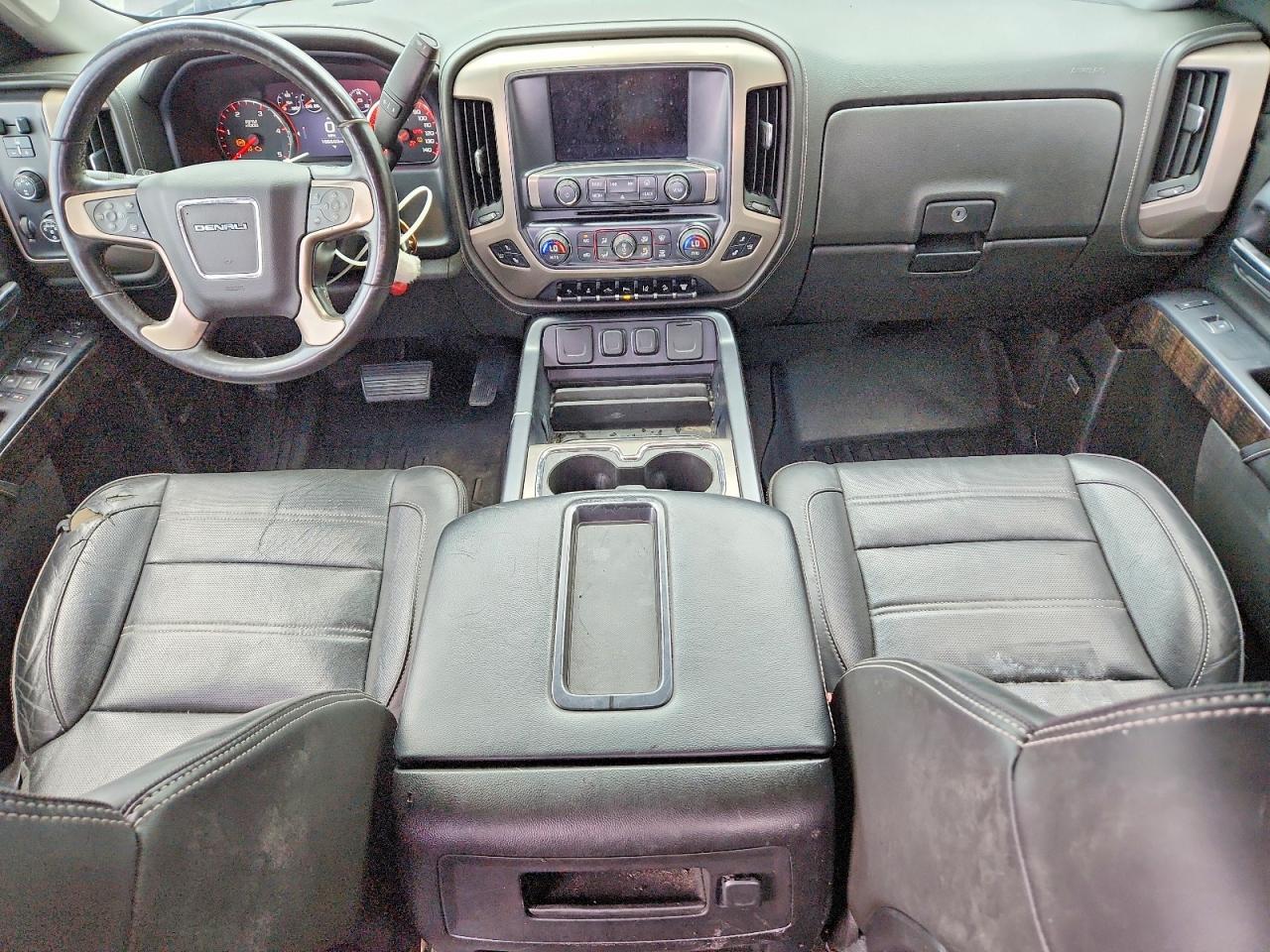 2015 Gmc Sierra K2500 Denali Черный vin: 1GT120E88FF553787