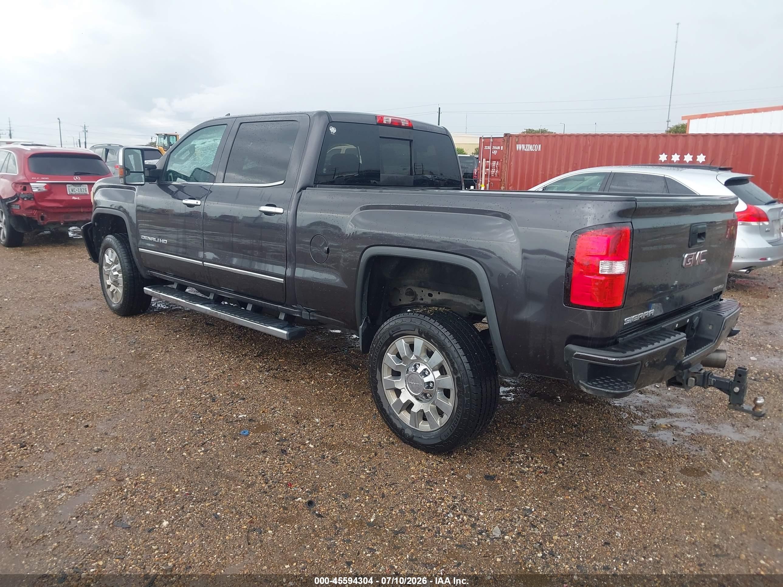 2015 Gmc Sierra 2500hd Available Wifi Denali Black vin: 1GT120E88FF665151