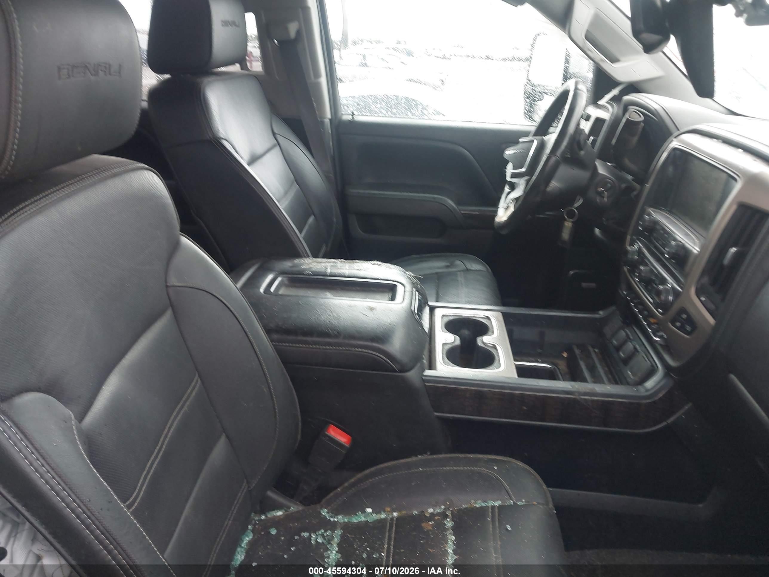 2015 Gmc Sierra 2500hd Available Wifi Denali Black vin: 1GT120E88FF665151