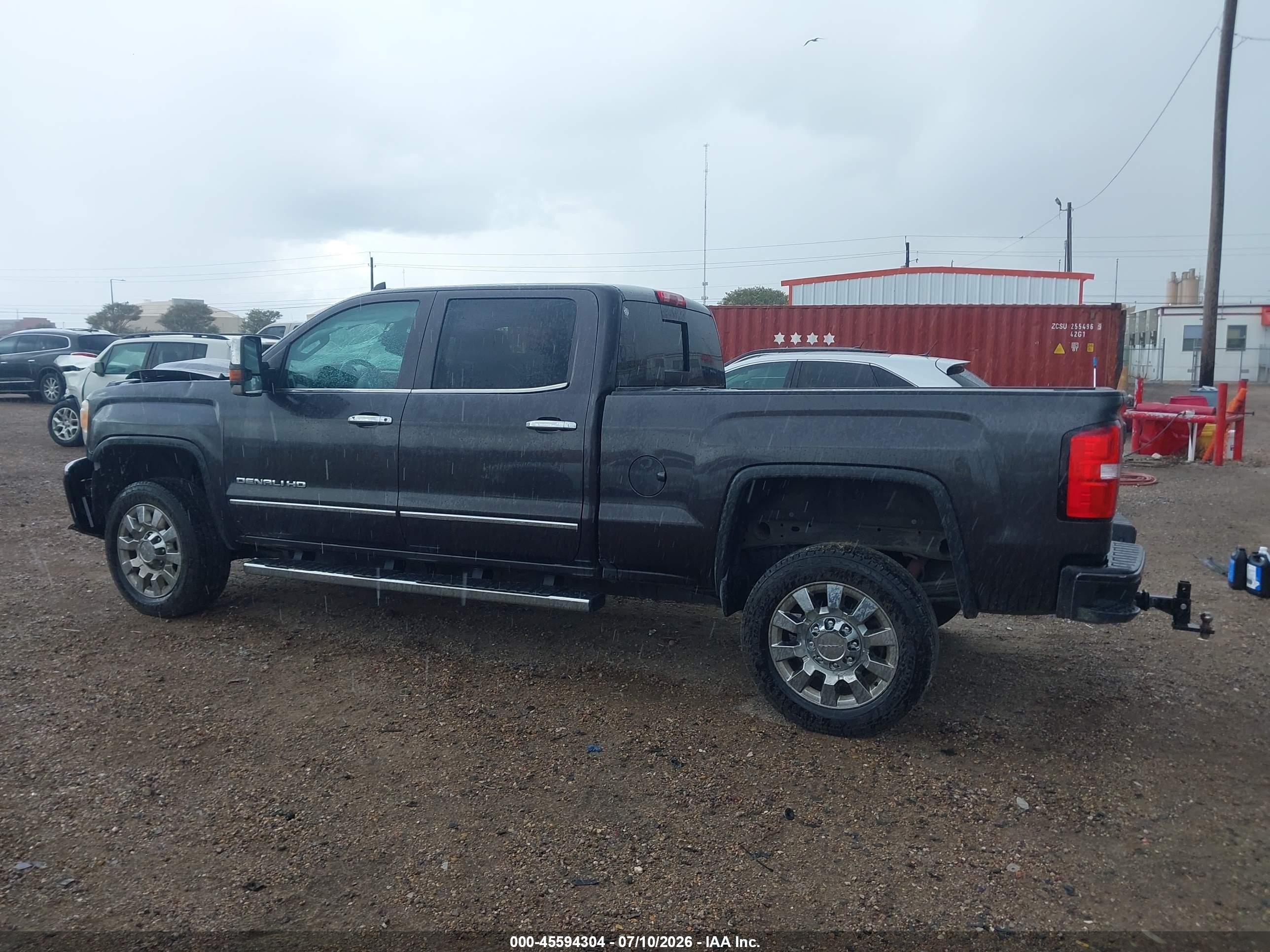 2015 Gmc Sierra 2500hd Available Wifi Denali Black vin: 1GT120E88FF665151