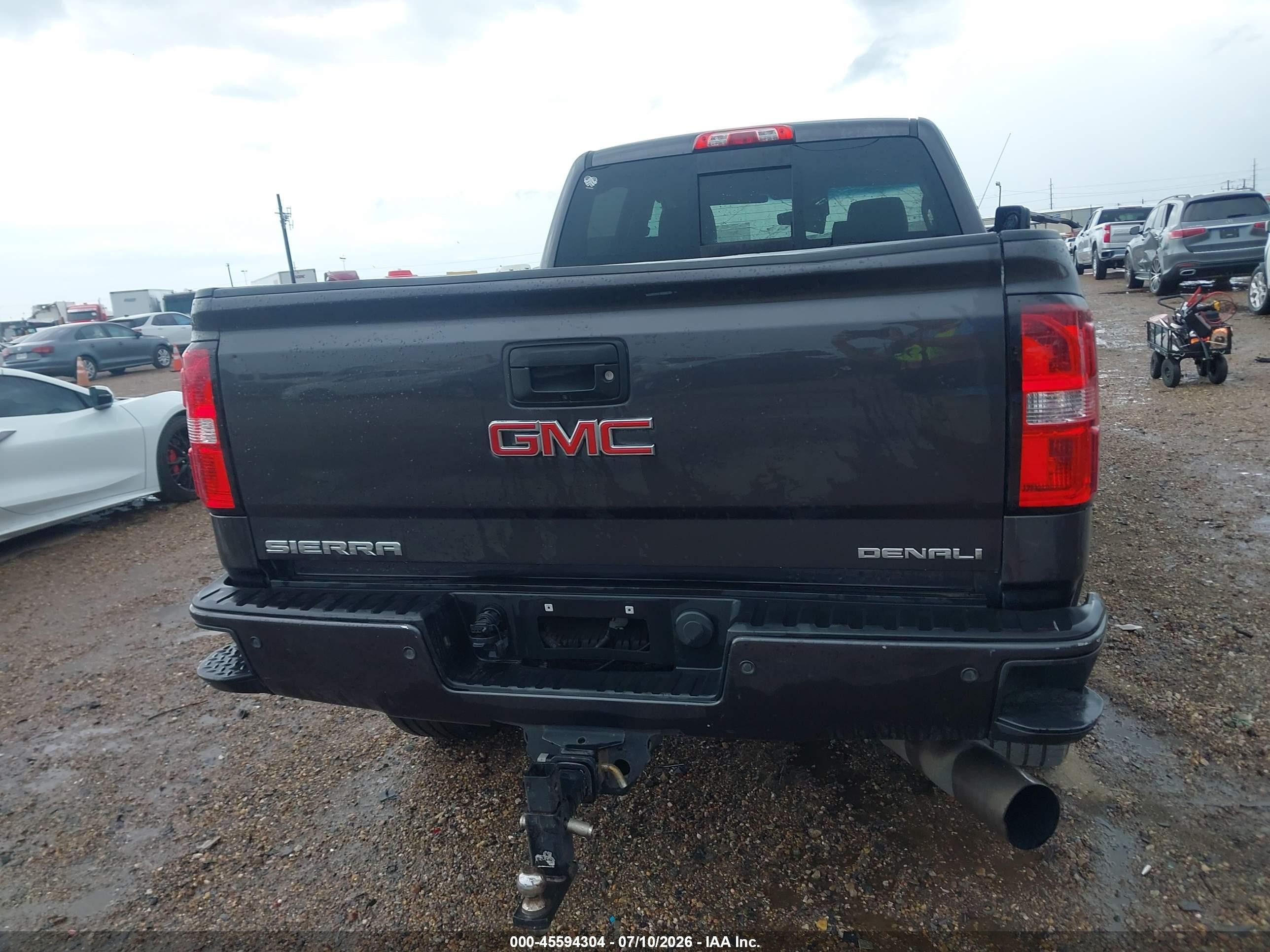 2015 Gmc Sierra 2500hd Available Wifi Denali Black vin: 1GT120E88FF665151