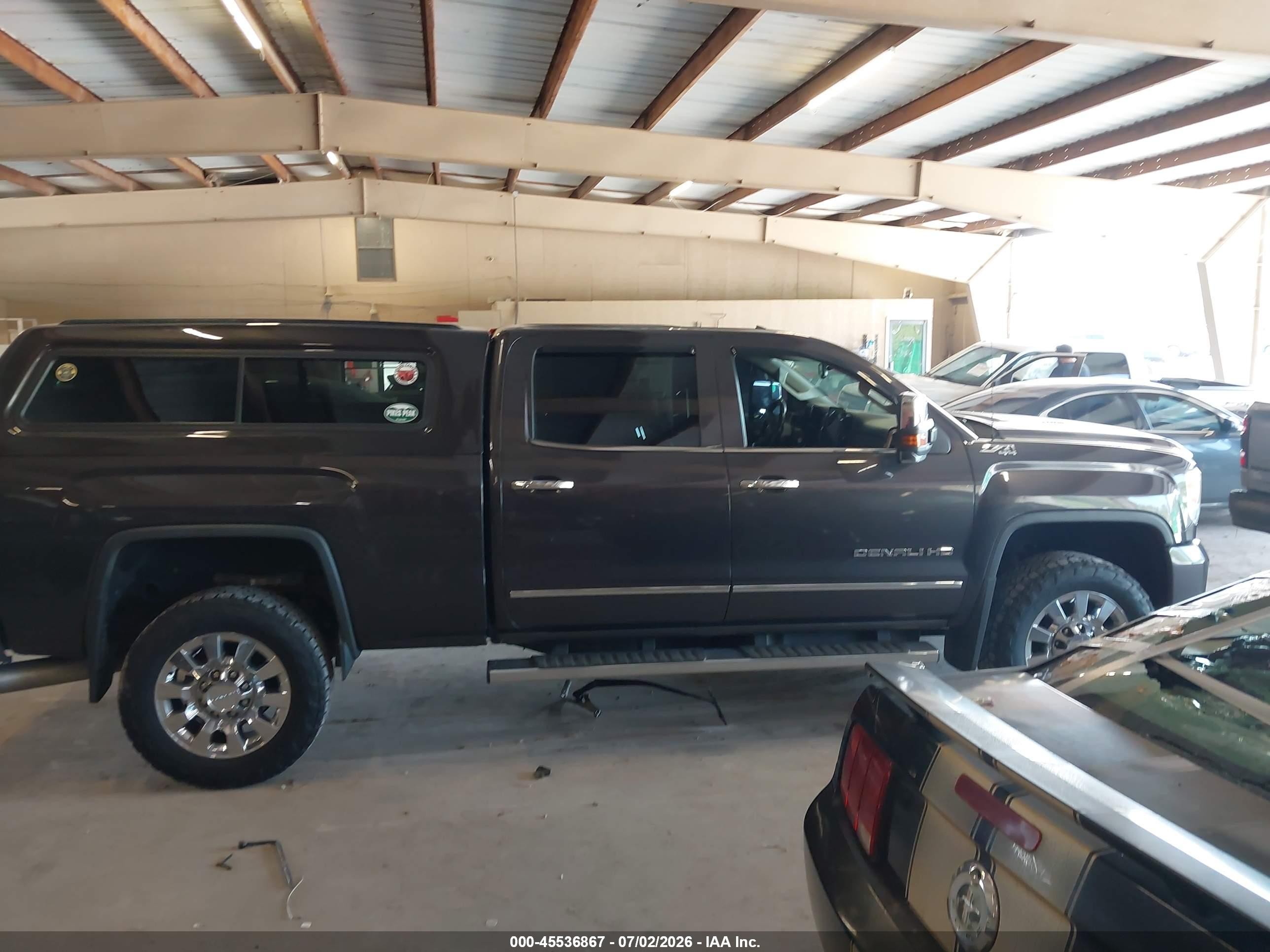 2015 Gmc Sierra 2500hd Available Wifi Denali Gray vin: 1GT120E89FF507563