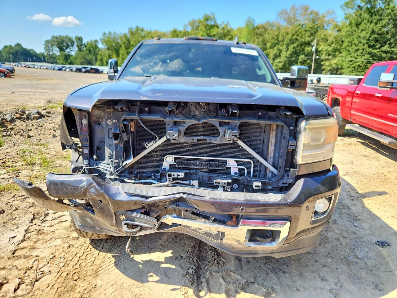 2015 Gmc Sierra K2500 Denali Угольный vin: 1GT120E89FF649153