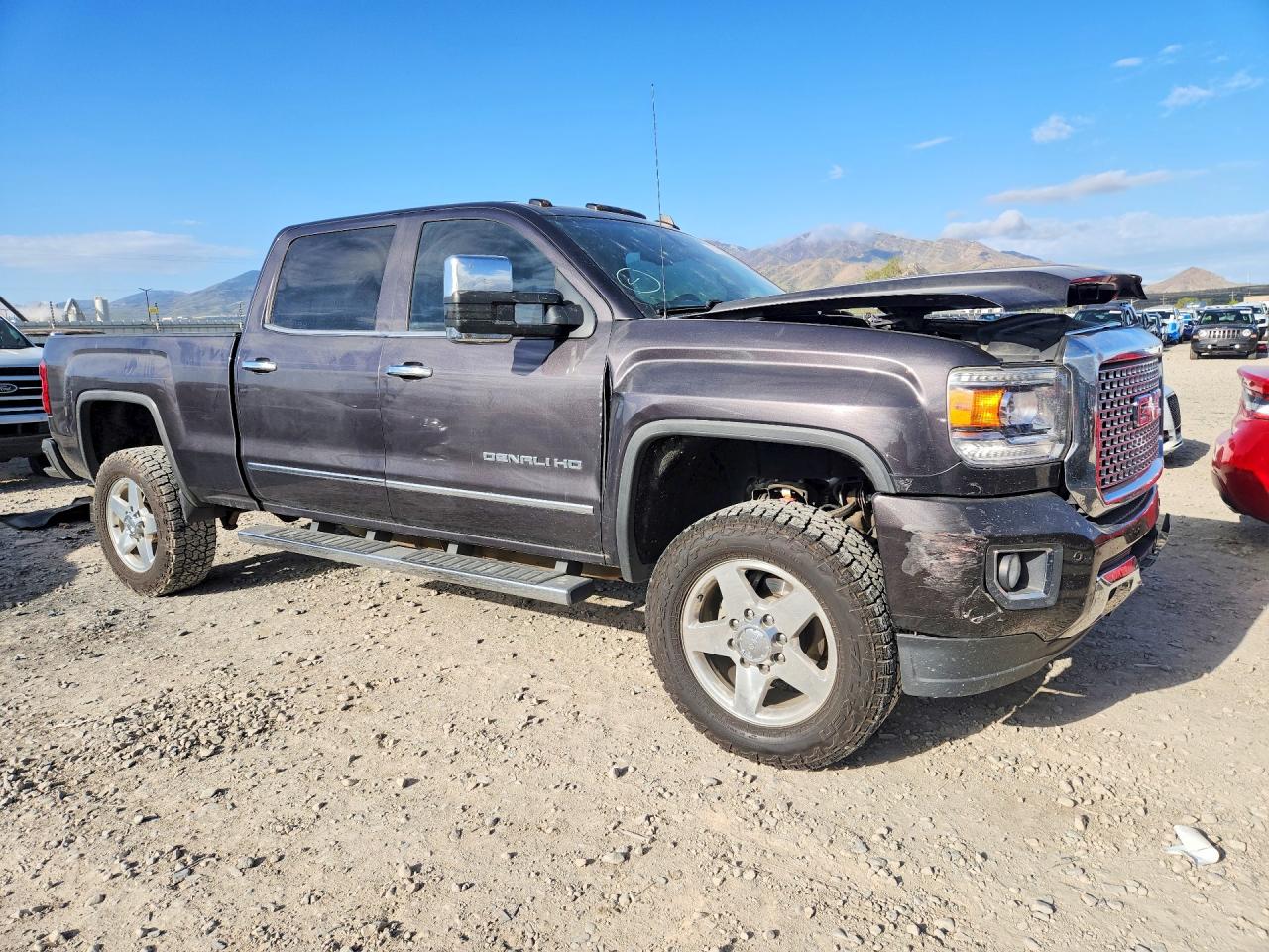 2015 Gmc Sierra K2500 Denali Black vin: 1GT120EG1FF165095