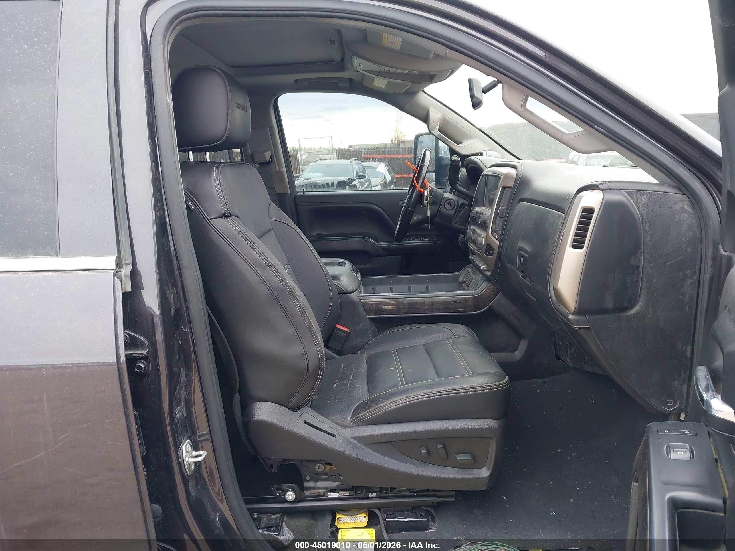 2015 Gmc Sierra 2500hd Denali Gray vin: 1GT120EG2FF679070