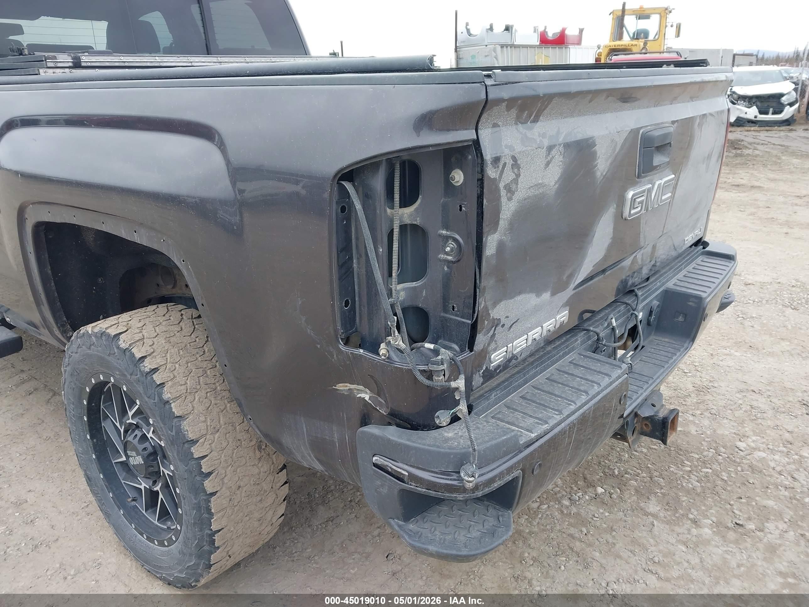 2015 Gmc Sierra 2500hd Denali Gray vin: 1GT120EG2FF679070