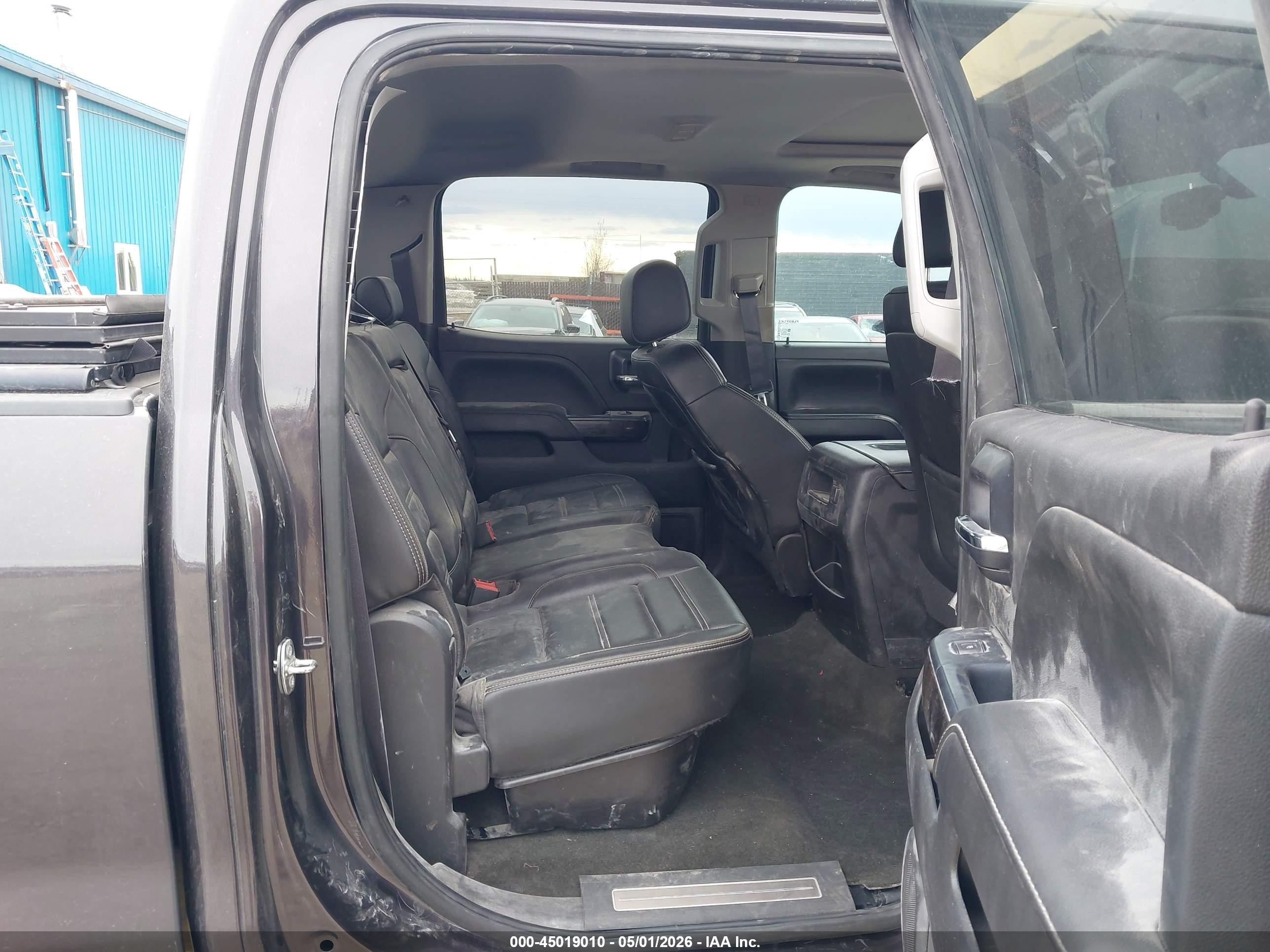 2015 Gmc Sierra 2500hd Denali Gray vin: 1GT120EG2FF679070