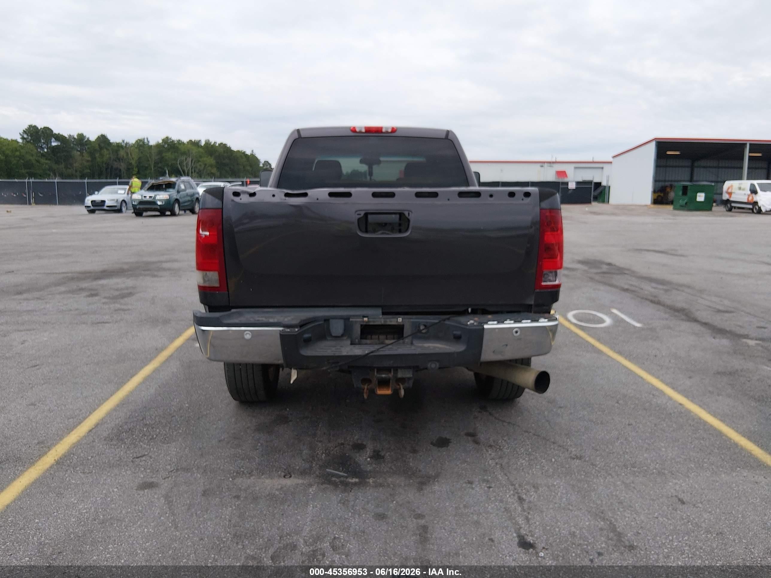 2011 Gmc Sierra 2500hd Slt Серый vin: 1GT121C81BF152813