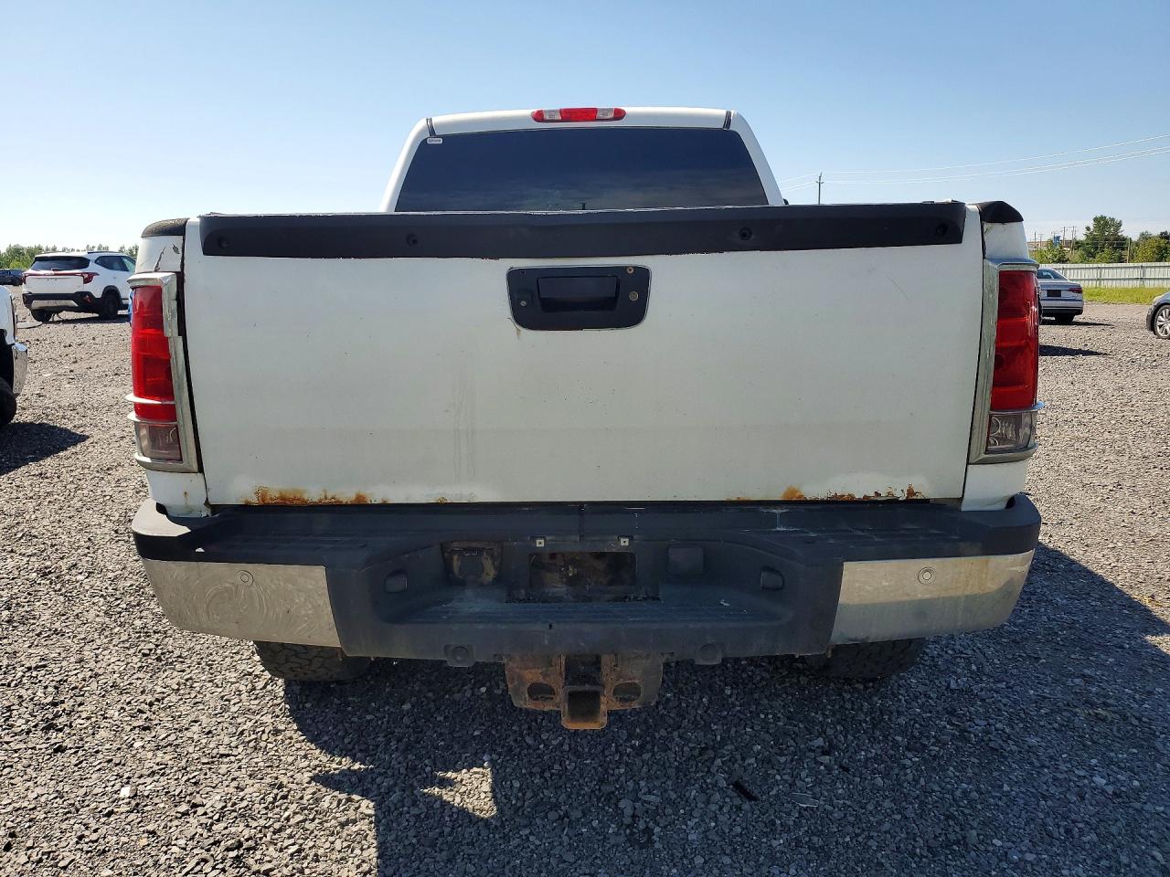 2011 Gmc Sierra K2500 Slt White vin: 1GT121C83BF114922