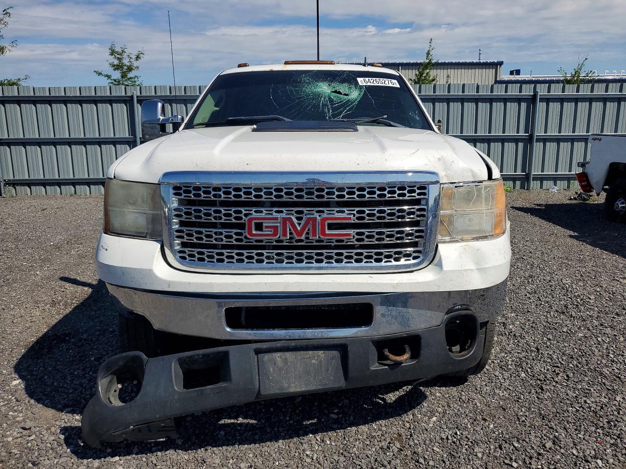 2011 Gmc Sierra K2500 Slt White vin: 1GT121C83BF114922