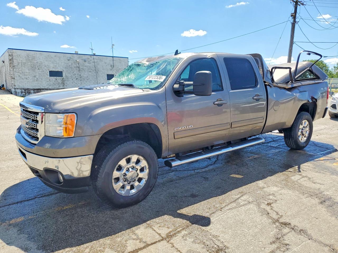 2012 Gmc Sierra K2500 Slt Серый vin: 1GT121C84CF208888