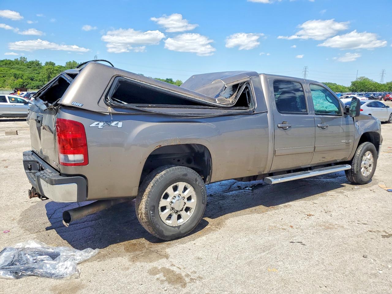 2012 Gmc Sierra K2500 Slt Серый vin: 1GT121C84CF208888