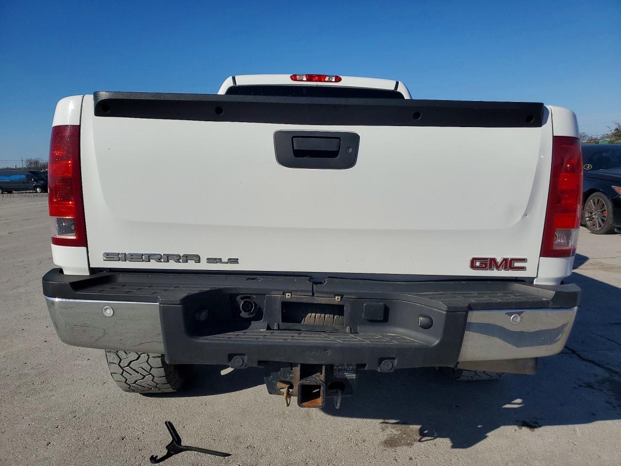 2013 Gmc Sierra K2500 Slt White vin: 1GT121C88DF153069