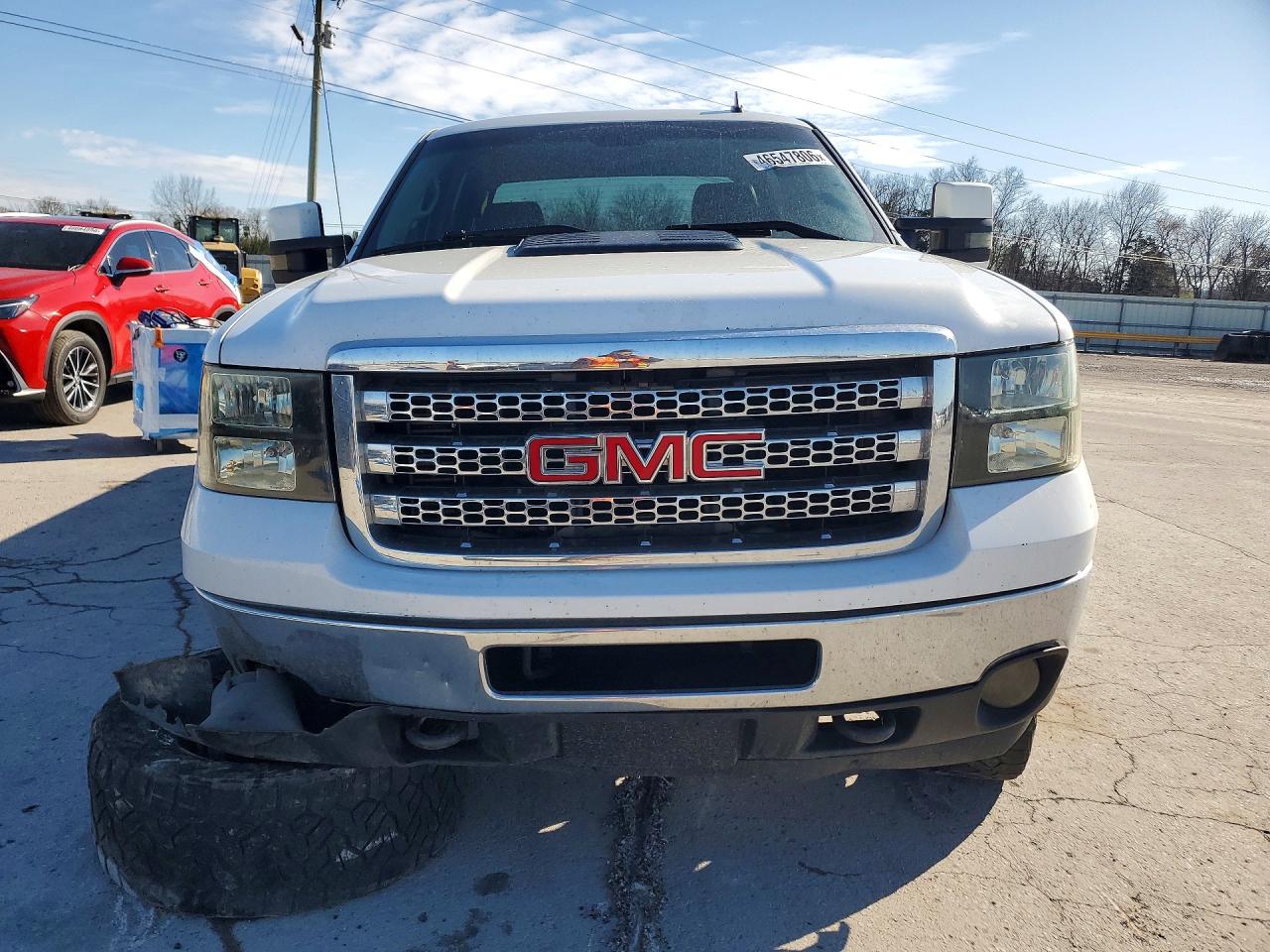 2013 Gmc Sierra K2500 Slt White vin: 1GT121C88DF153069