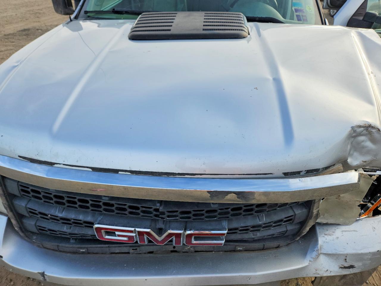 2012 Gmc Sierra K2500 Slt Silver vin: 1GT121C89CF127384