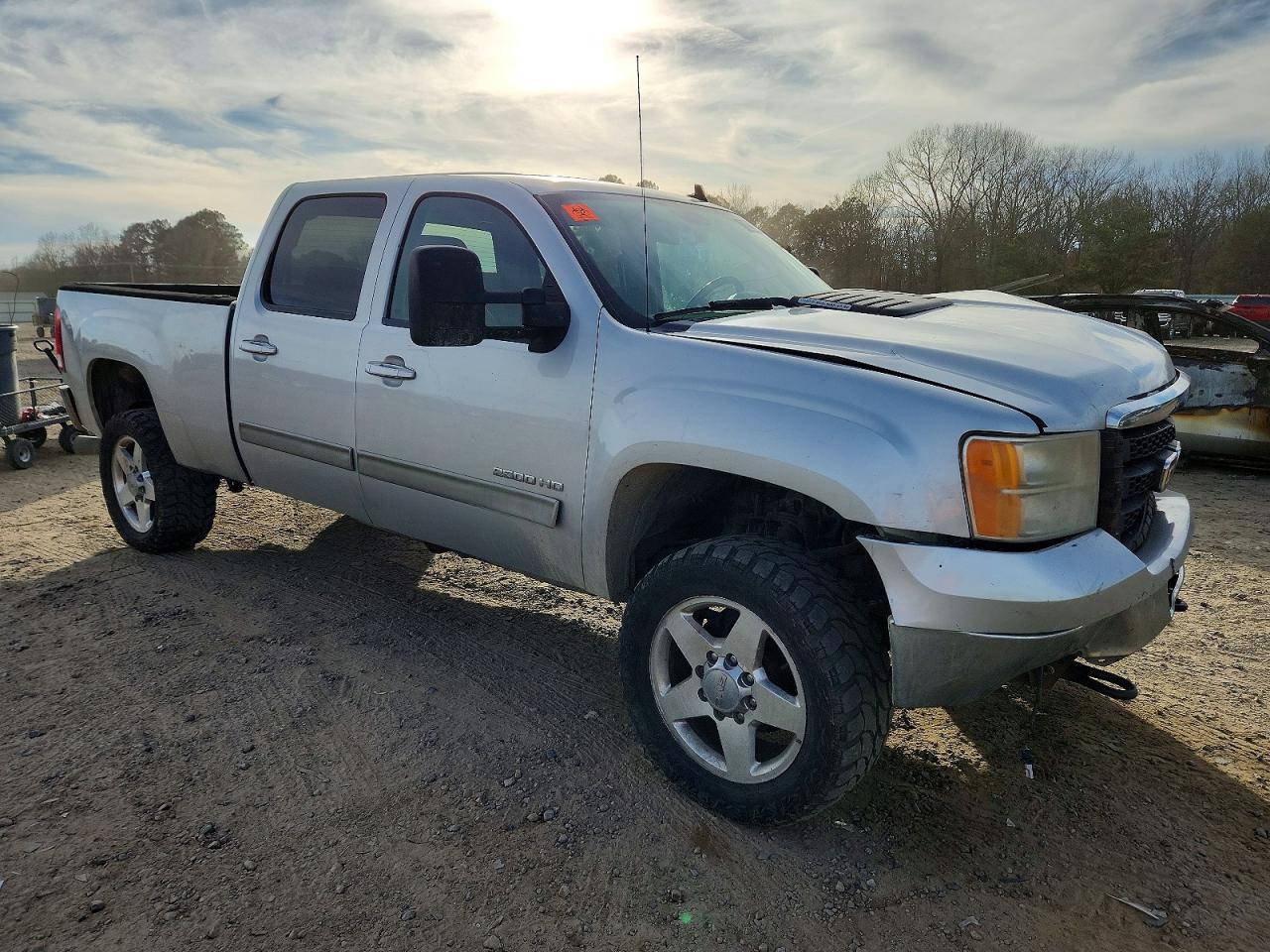 2012 Gmc Sierra K2500 Slt Silver vin: 1GT121C89CF127384
