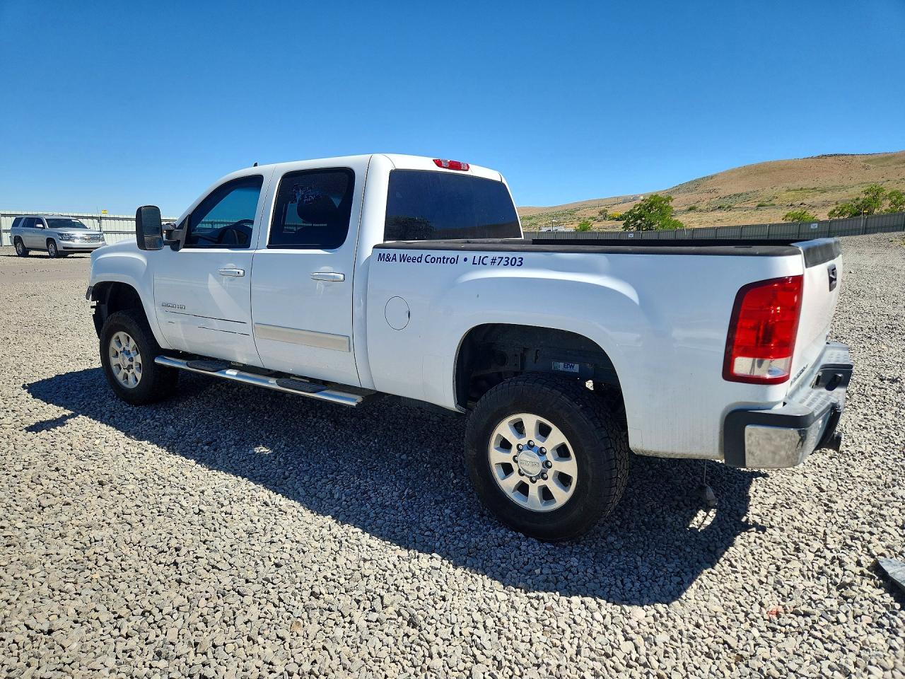 2012 Gmc Sierra K2500 Slt White vin: 1GT121C89CF238081
