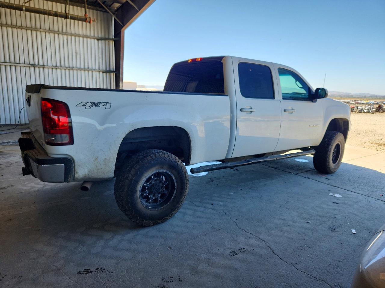 2013 Gmc Sierra K2500 Slt White vin: 1GT121CG7DF119423