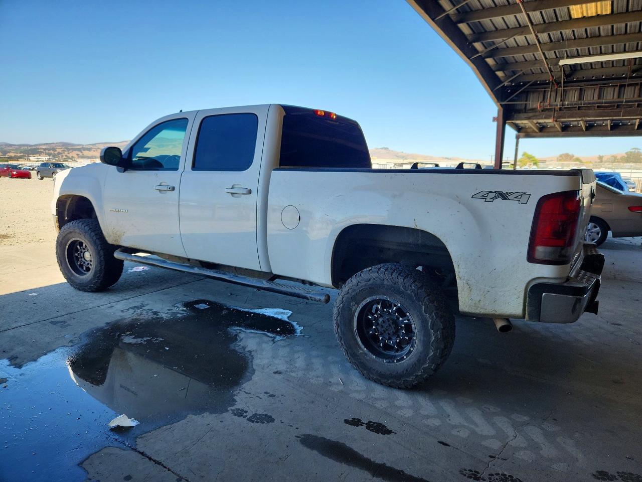 2013 Gmc Sierra K2500 Slt White vin: 1GT121CG7DF119423