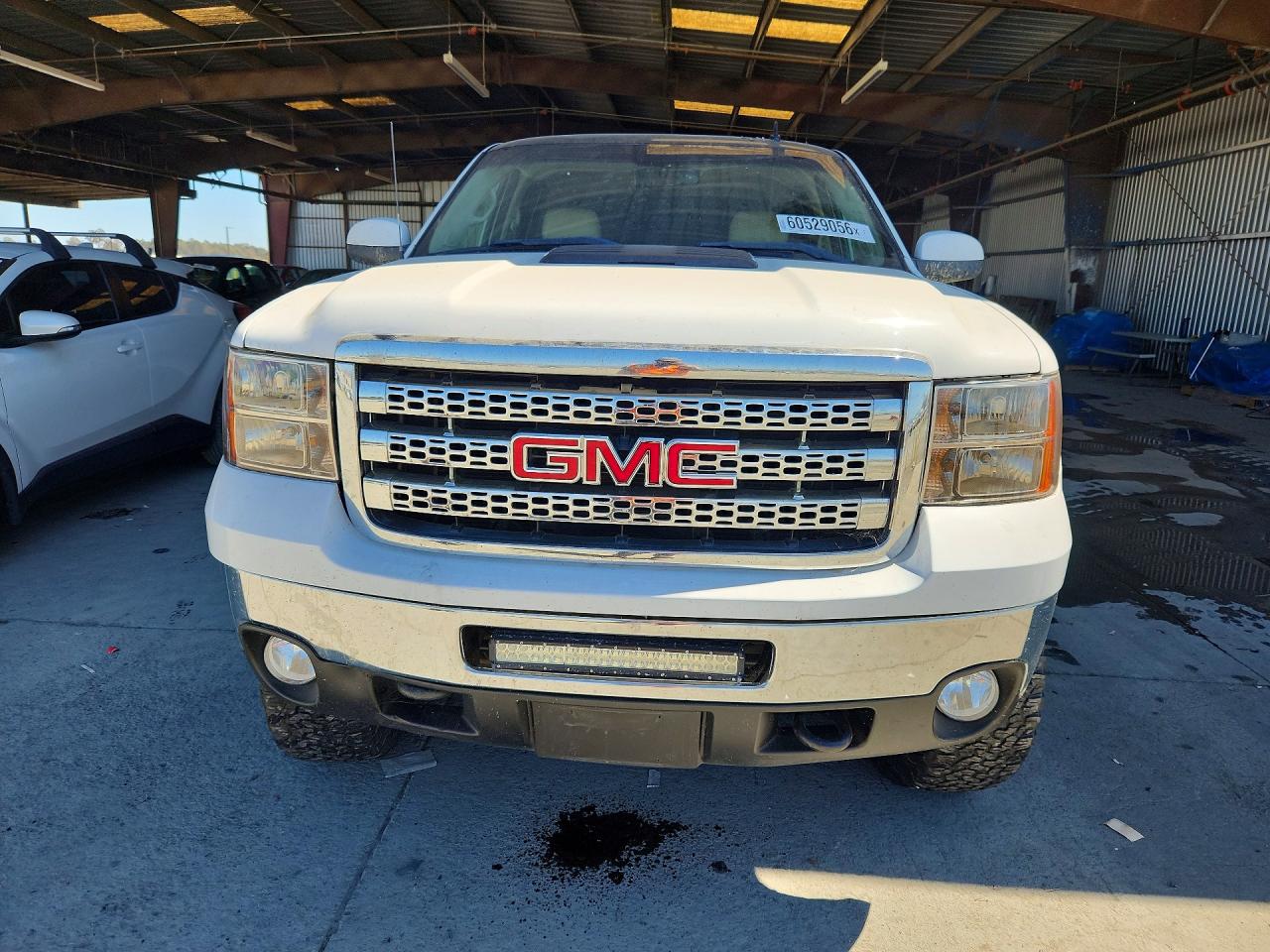 2013 Gmc Sierra K2500 Slt White vin: 1GT121CG7DF119423