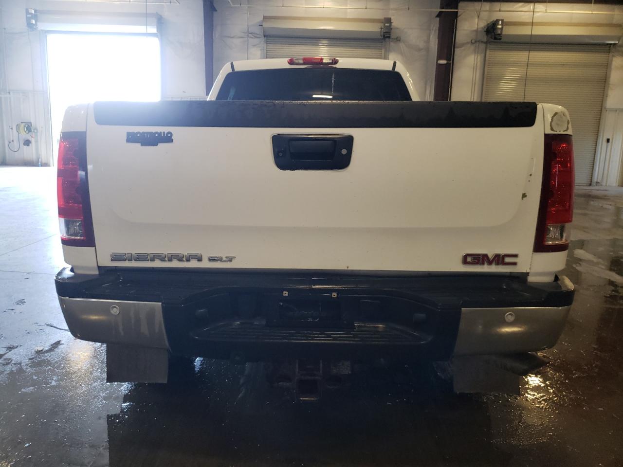 2011 Gmc Sierra K2500 Slt White vin: 1GT121E88BF260293