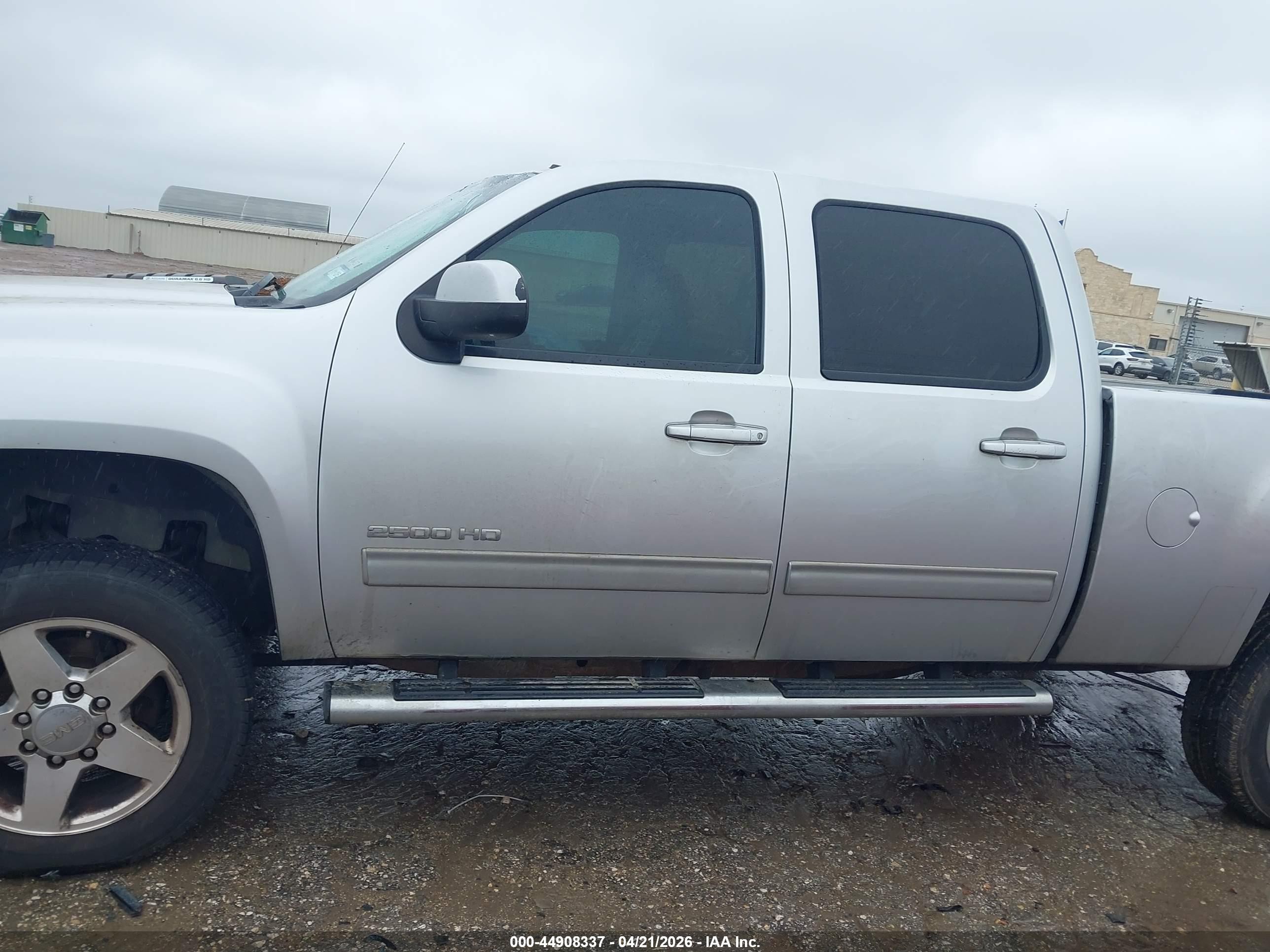 2014 Gmc Sierra 2500hd Slt Silver vin: 1GT121E89EF191067