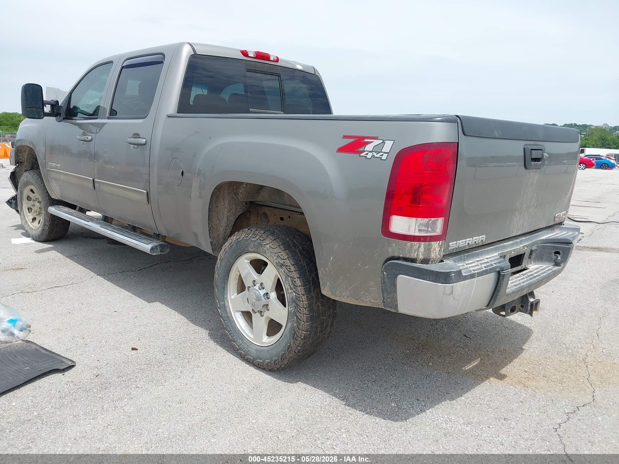 2013 Gmc Sierra 2500hd Slt Gray vin: 1GT121EG0DF114576