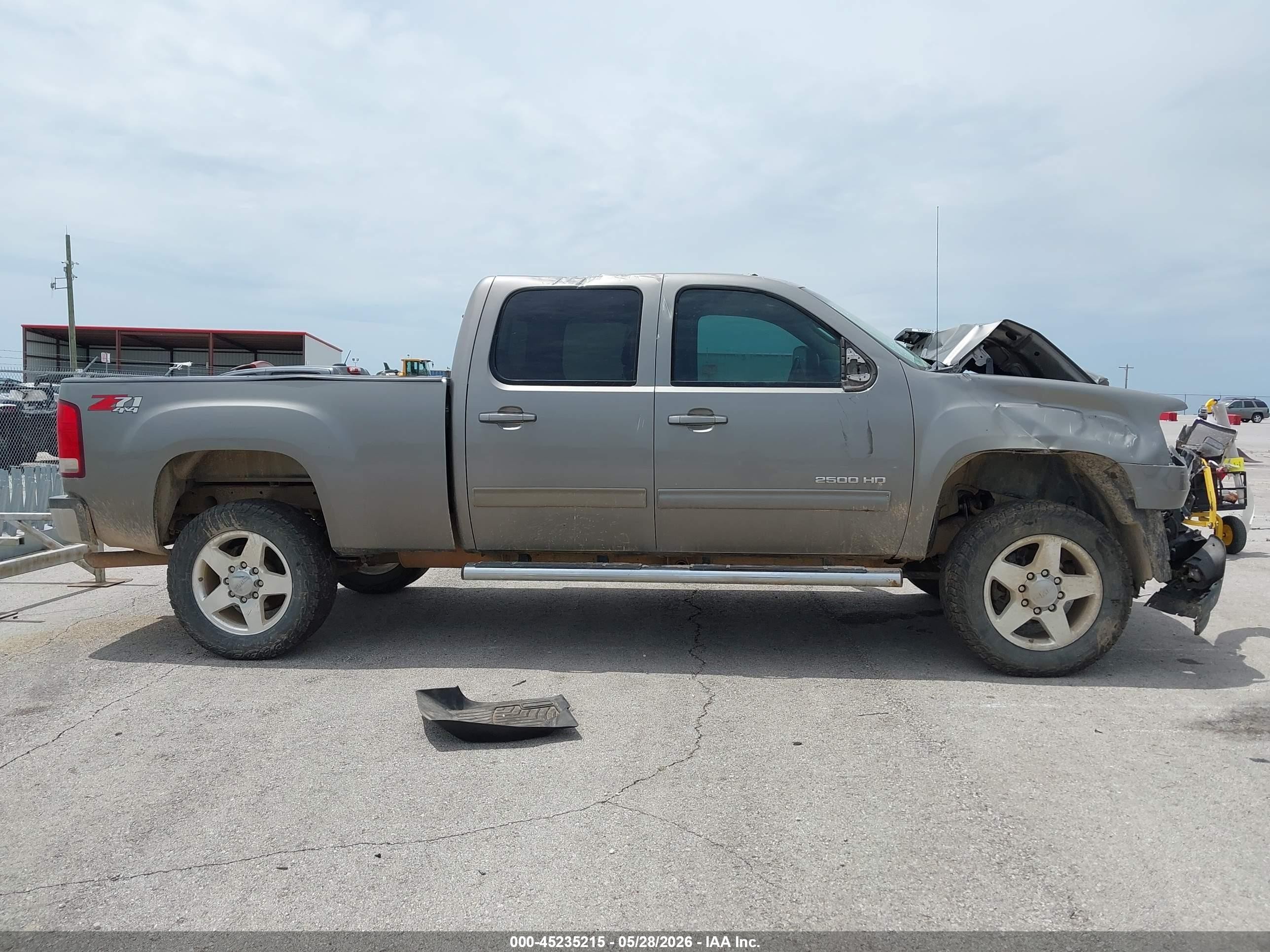 2013 Gmc Sierra 2500hd Slt Gray vin: 1GT121EG0DF114576
