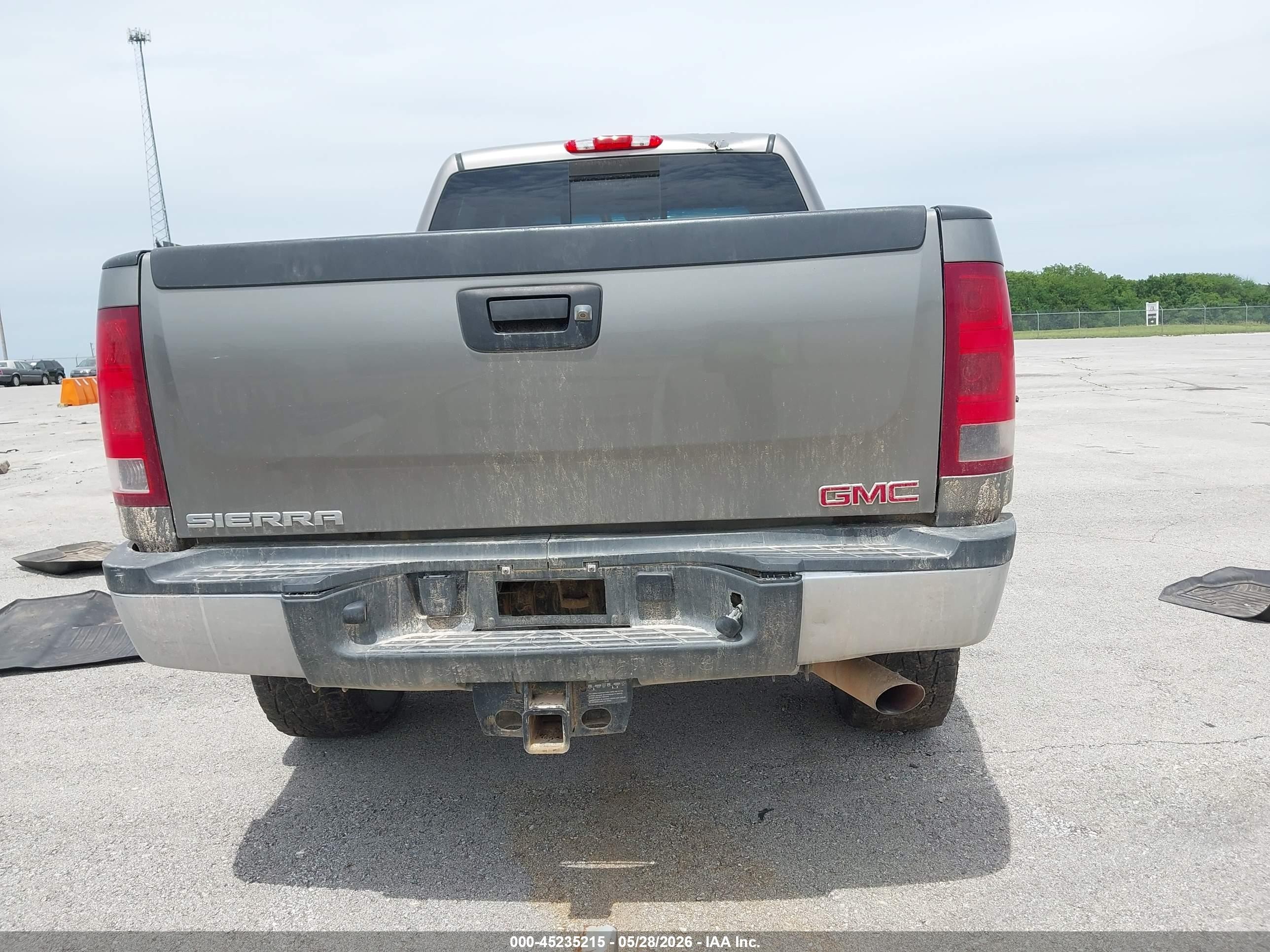 2013 Gmc Sierra 2500hd Slt Gray vin: 1GT121EG0DF114576
