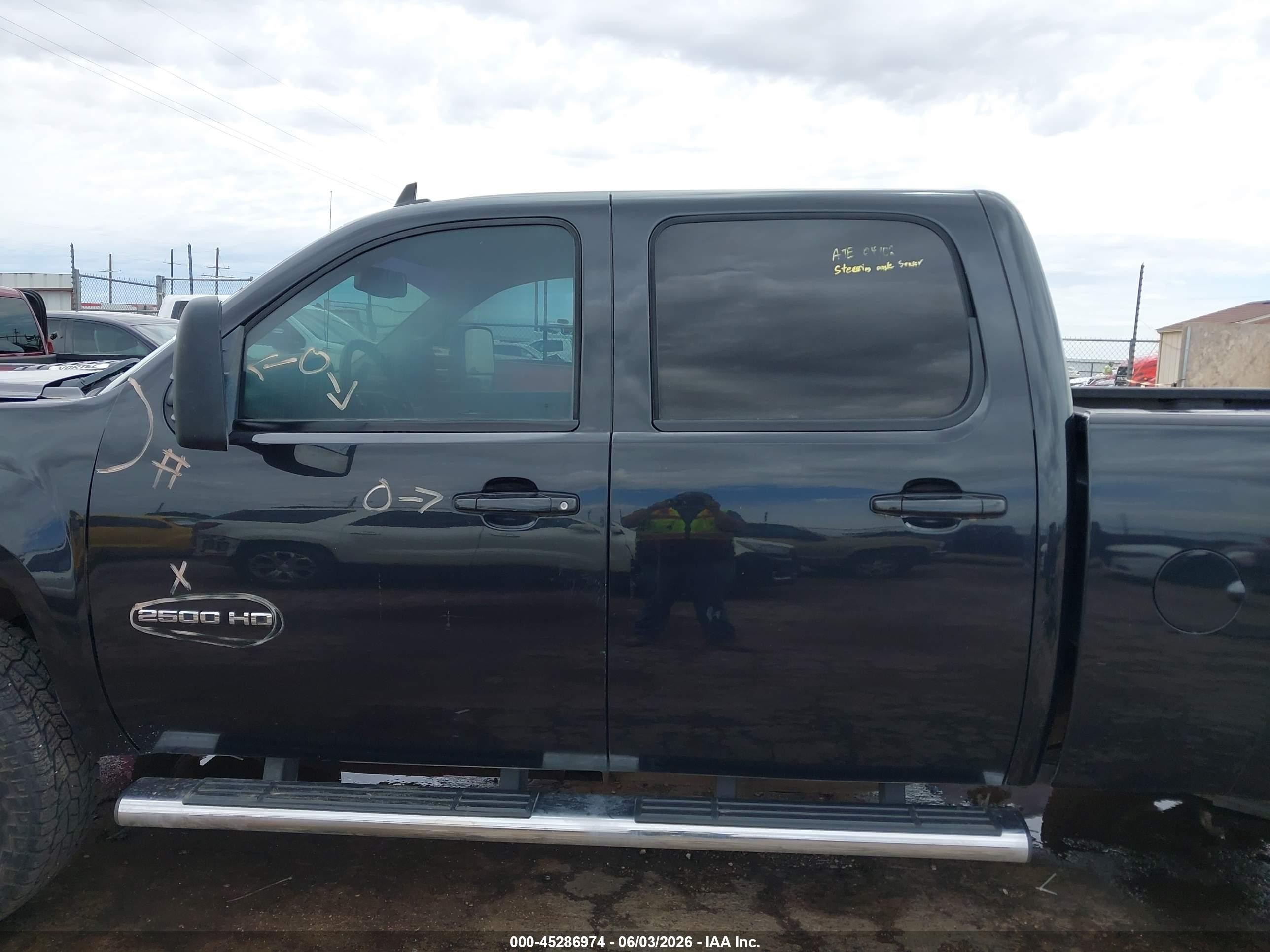 2012 Gmc Sierra 2500hd Slt Black vin: 1GT121EG5CF204191