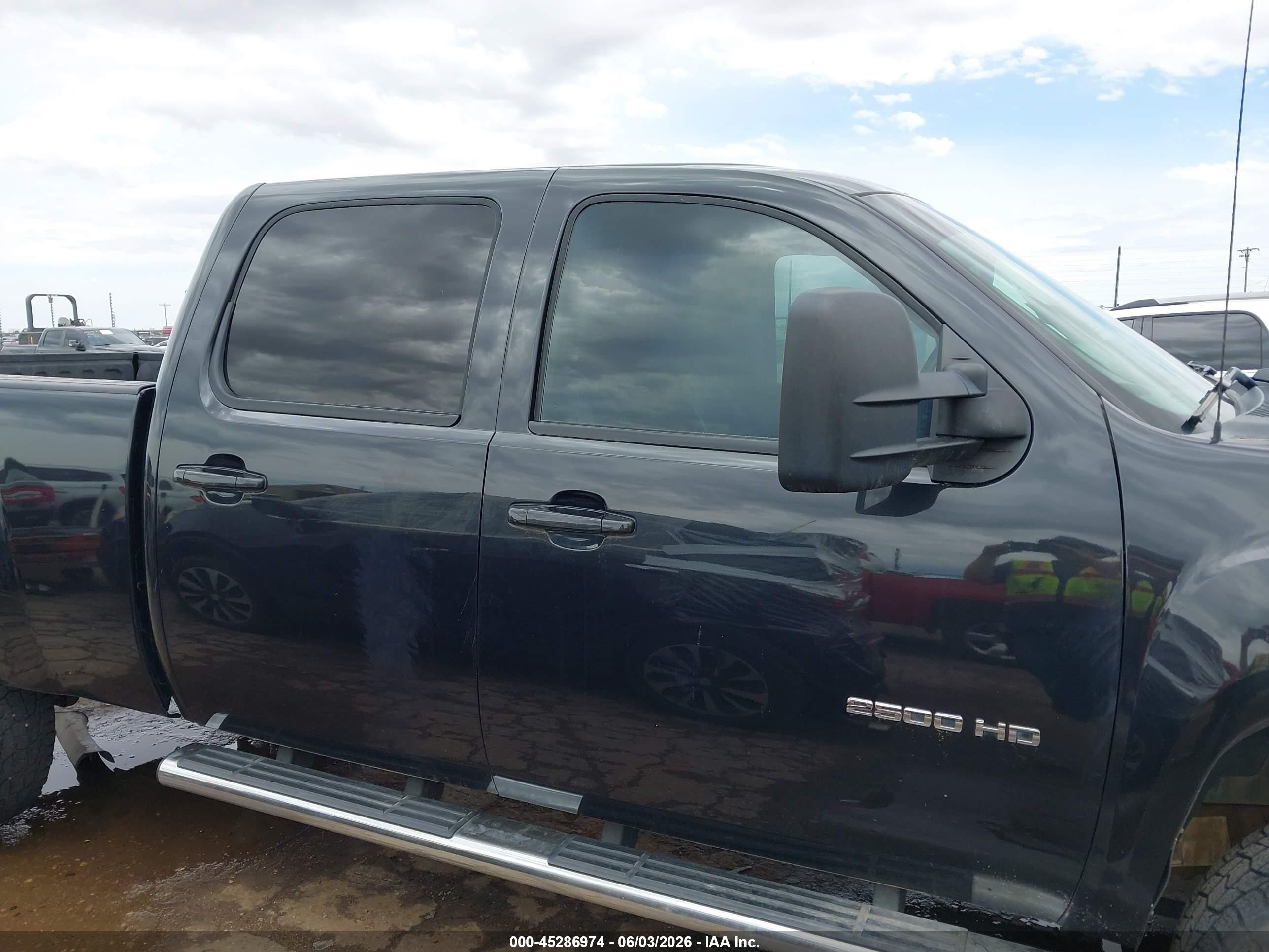 2012 Gmc Sierra 2500hd Slt Black vin: 1GT121EG5CF204191