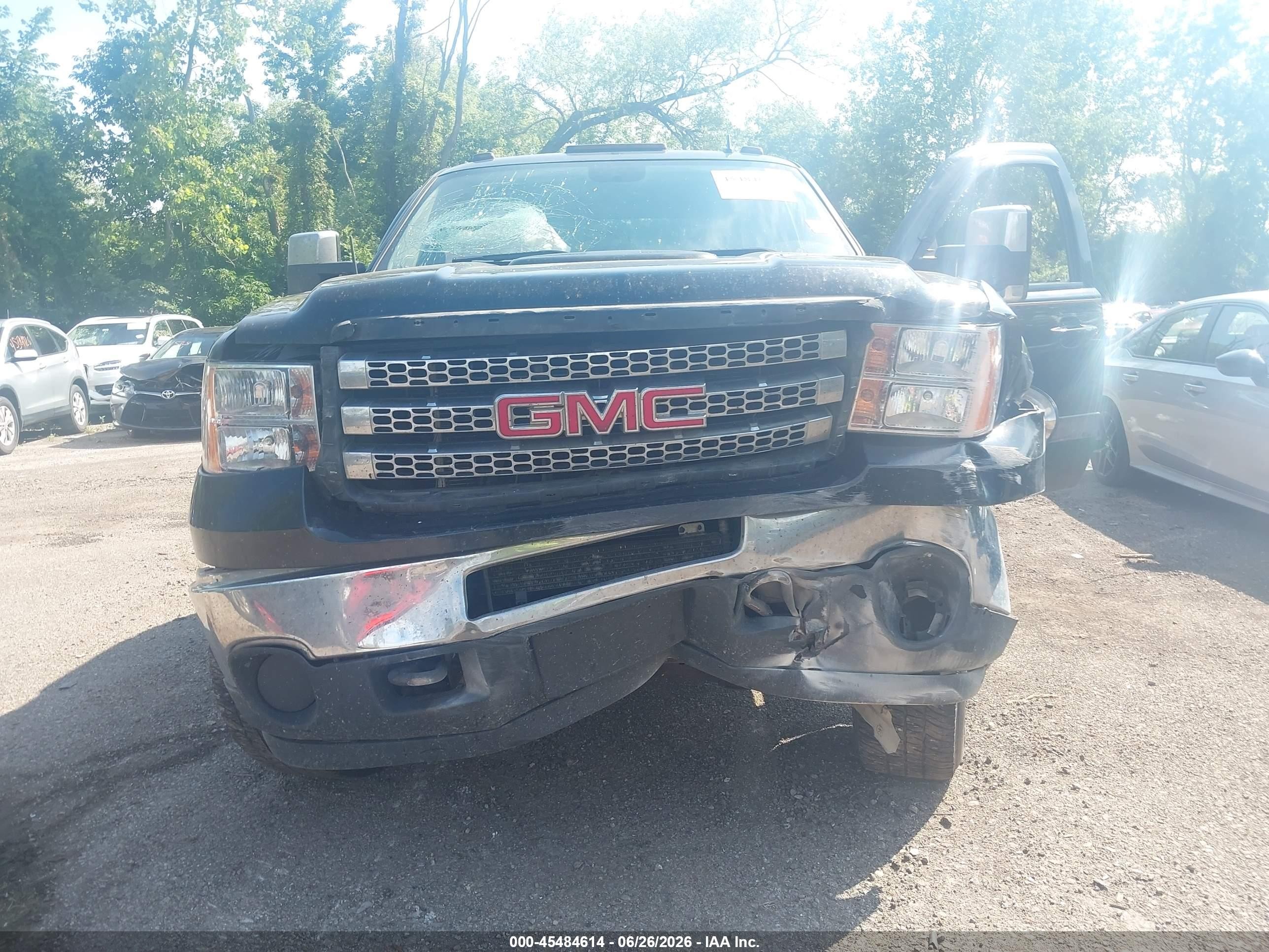 2012 Gmc Sierra 2500hd Slt Black vin: 1GT121EG7CF209313