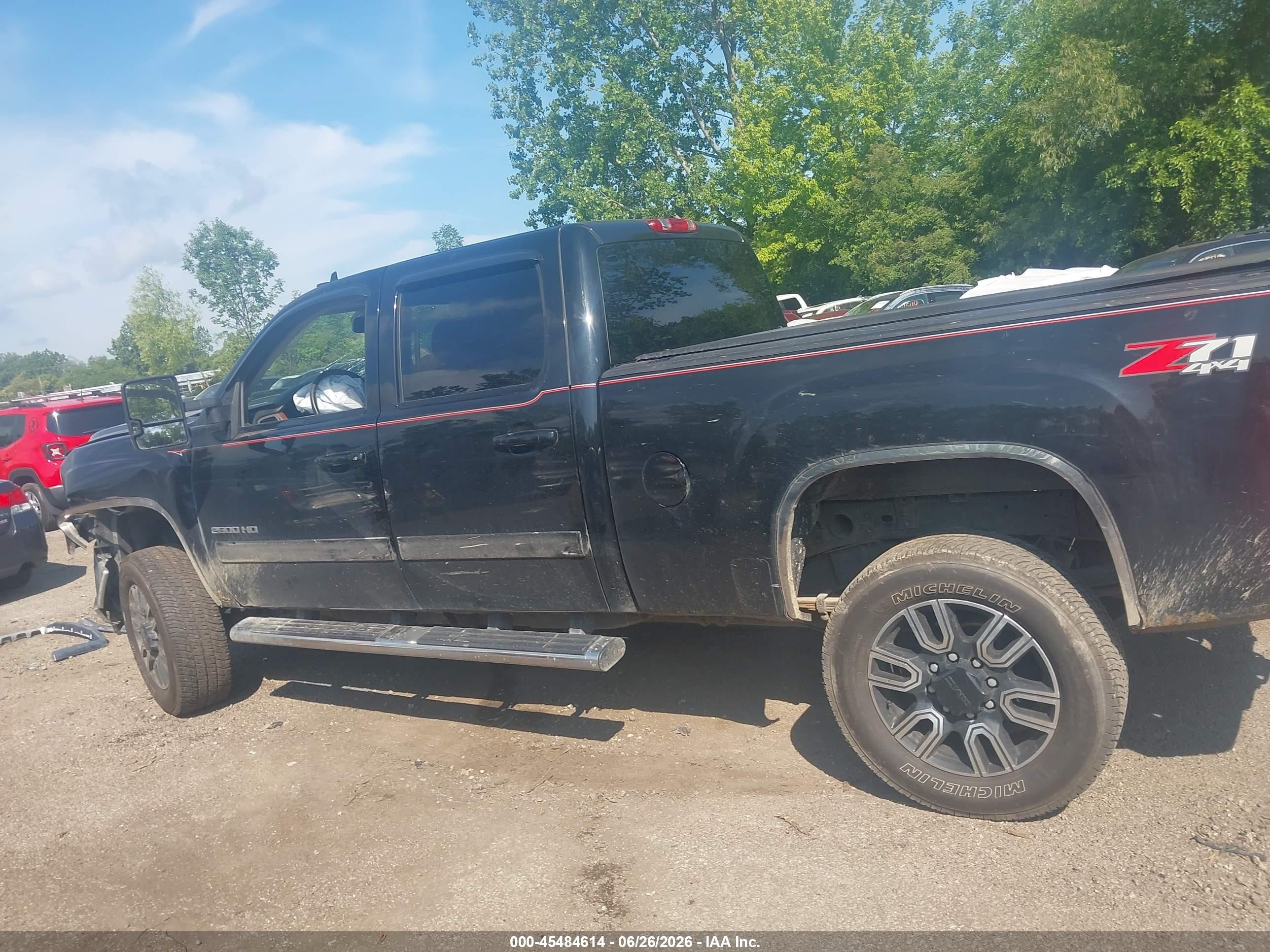 2012 Gmc Sierra 2500hd Slt Black vin: 1GT121EG7CF209313