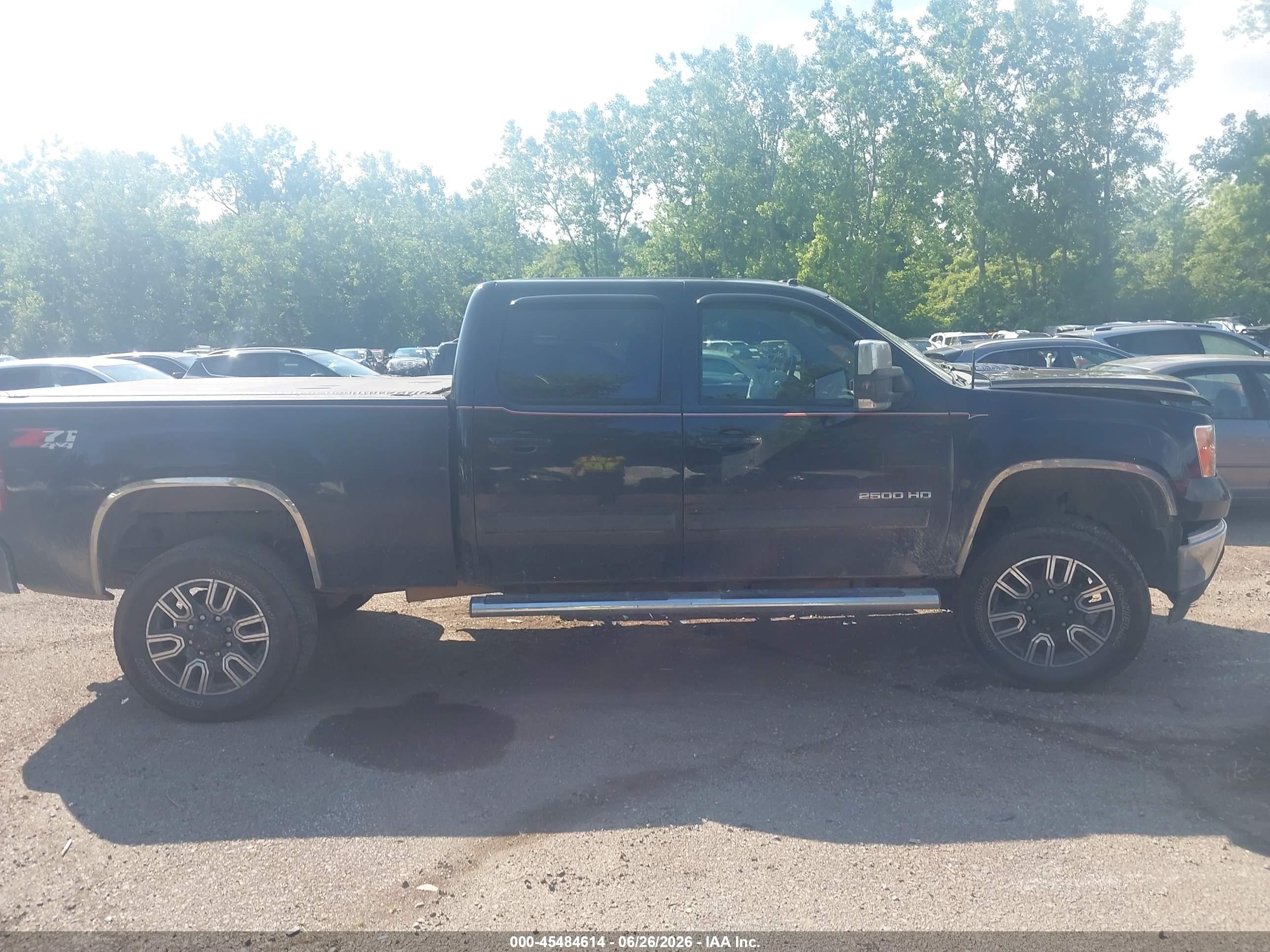 2012 Gmc Sierra 2500hd Slt Black vin: 1GT121EG7CF209313