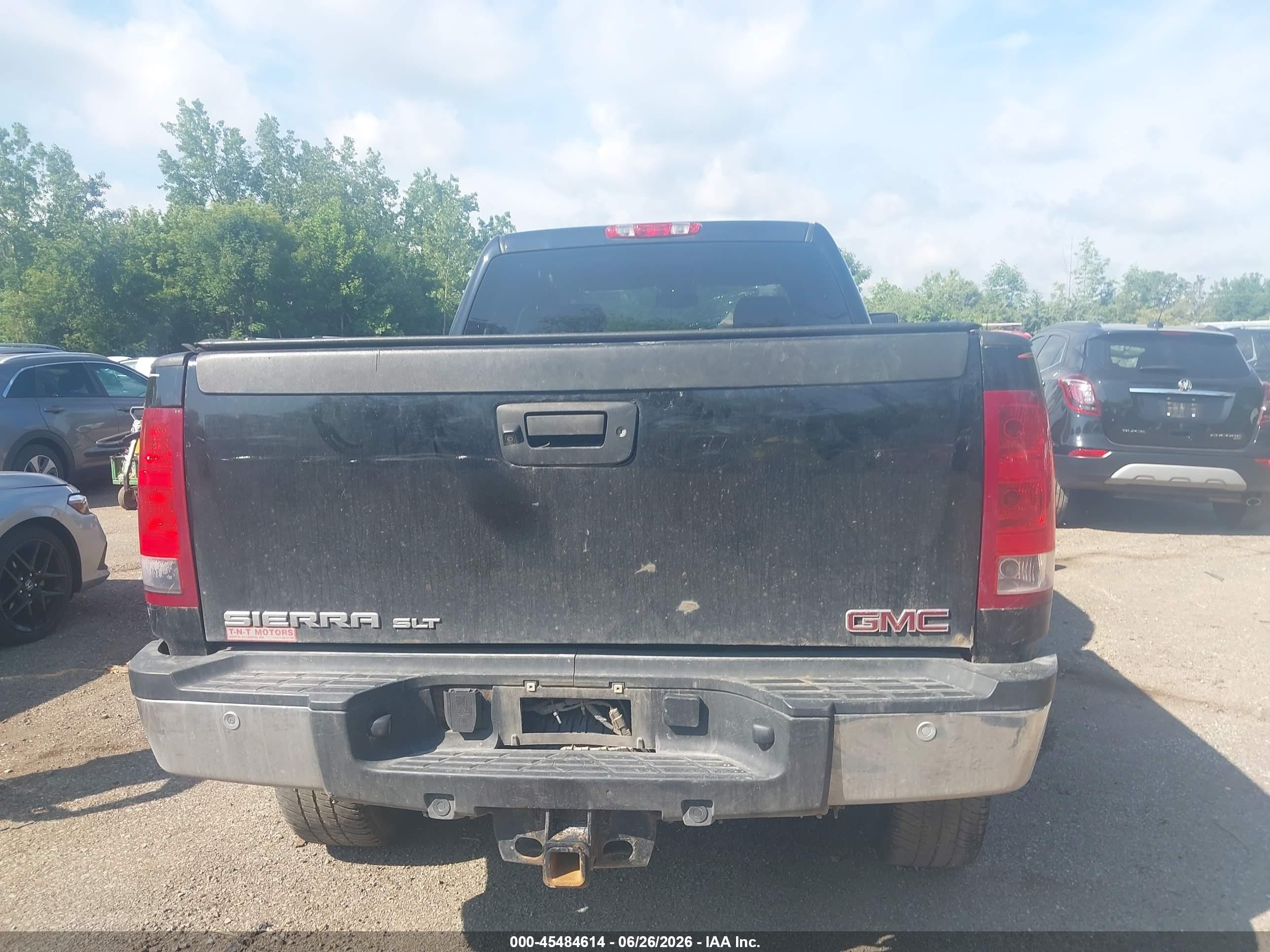 2012 Gmc Sierra 2500hd Slt Black vin: 1GT121EG7CF209313