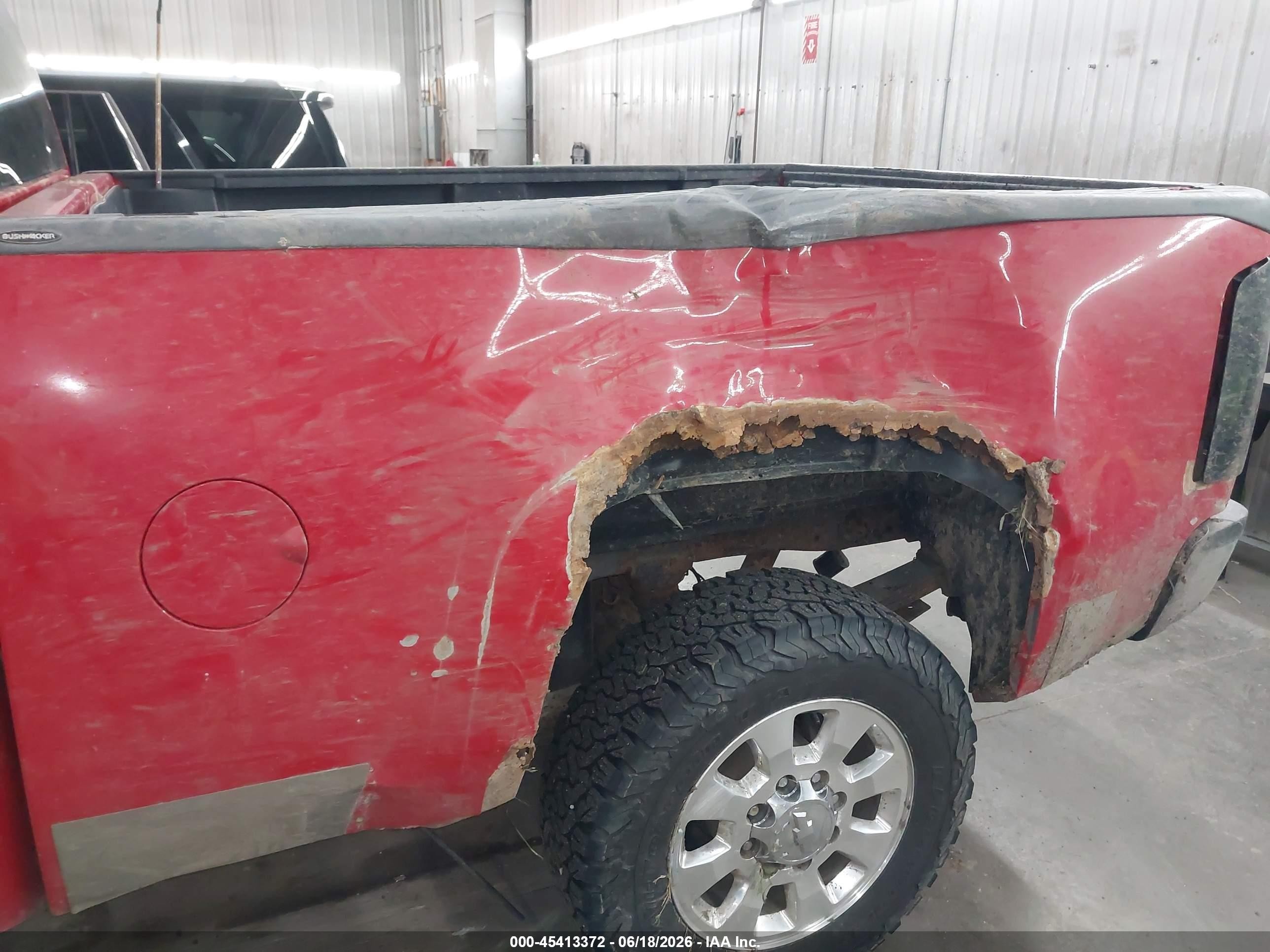 2012 Gmc Sierra 2500hd Slt Red vin: 1GT121EG8CF125811